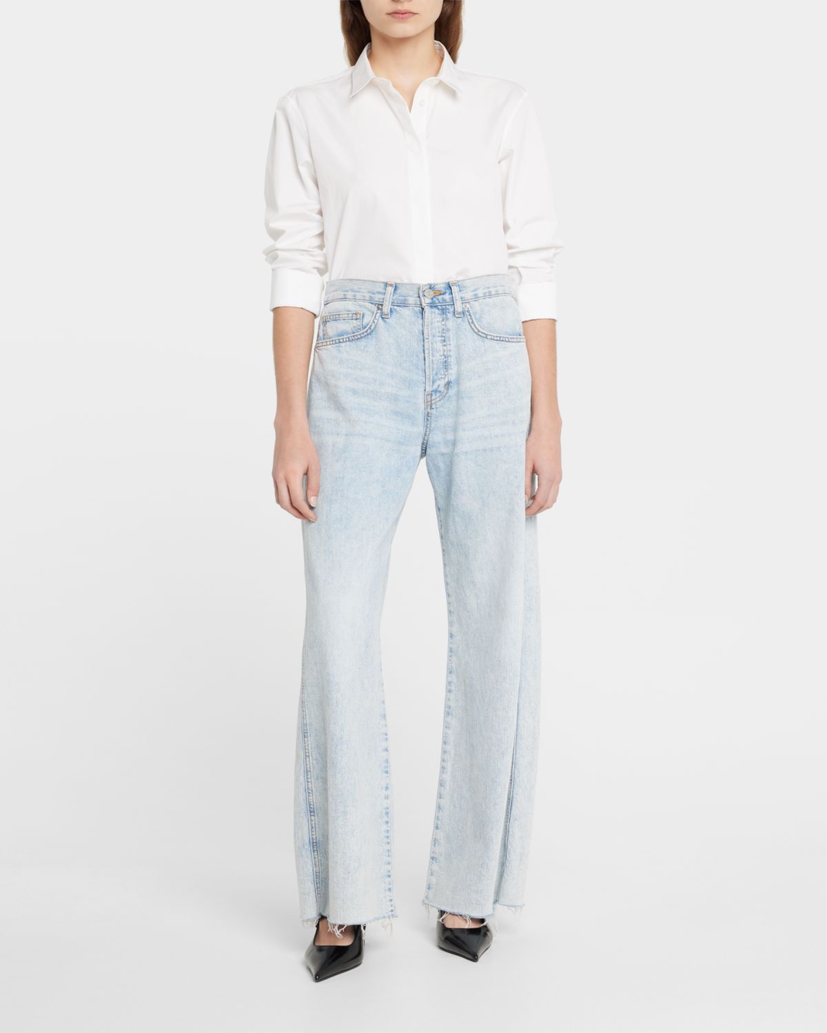 Veronica Beard Taylor Wide-Leg Jeans | Thumbnail 6
