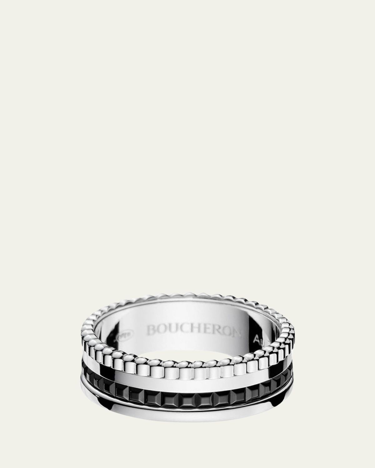 Boucheron Quatre Ring in White Gold with Black PVD | Thumbnail 3 Boucheron Quatre Ring in White Gold with Black PVD | Thumbnail 3