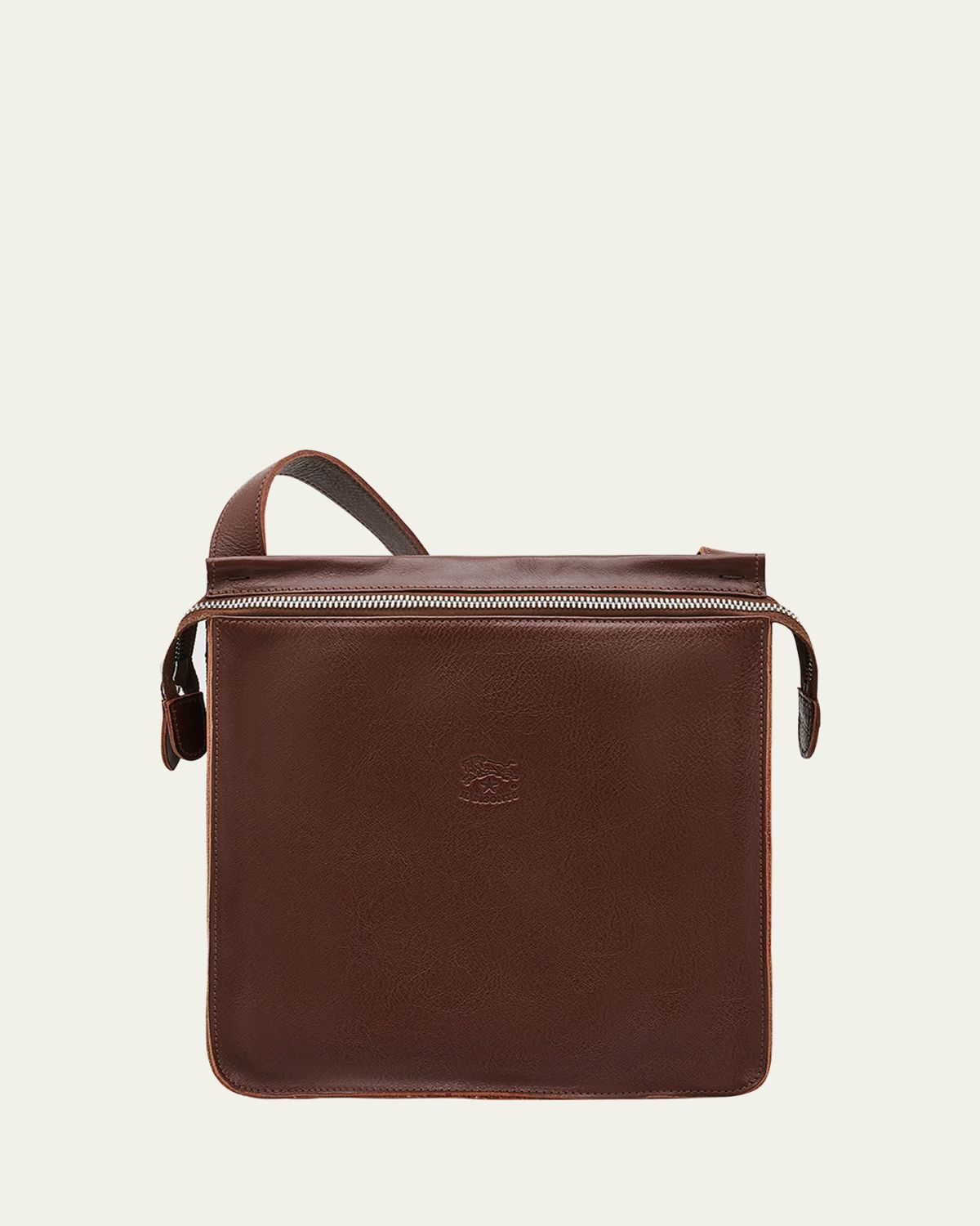 Il Bisonte Men's Leather Crossbody Bag