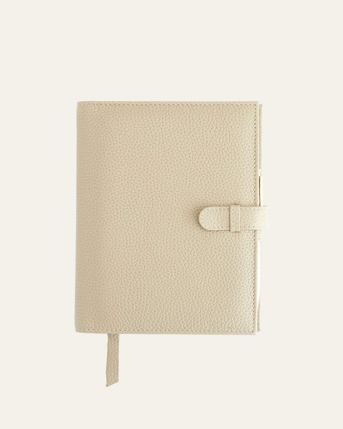 ROYCE New York Monogrammed Executive Weekly Leather Calendar Planner