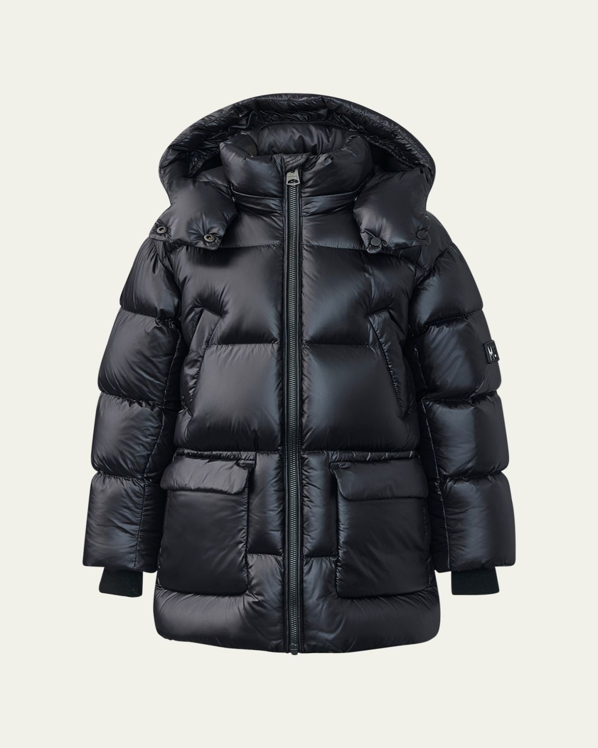 Mackage Kid's Kennie Puffer Hooded Parker, Size 2-6 | Thumbnail 4 Mackage Kid's Kennie Puffer Hooded Parker, Size 2-6 | Thumbnail 4