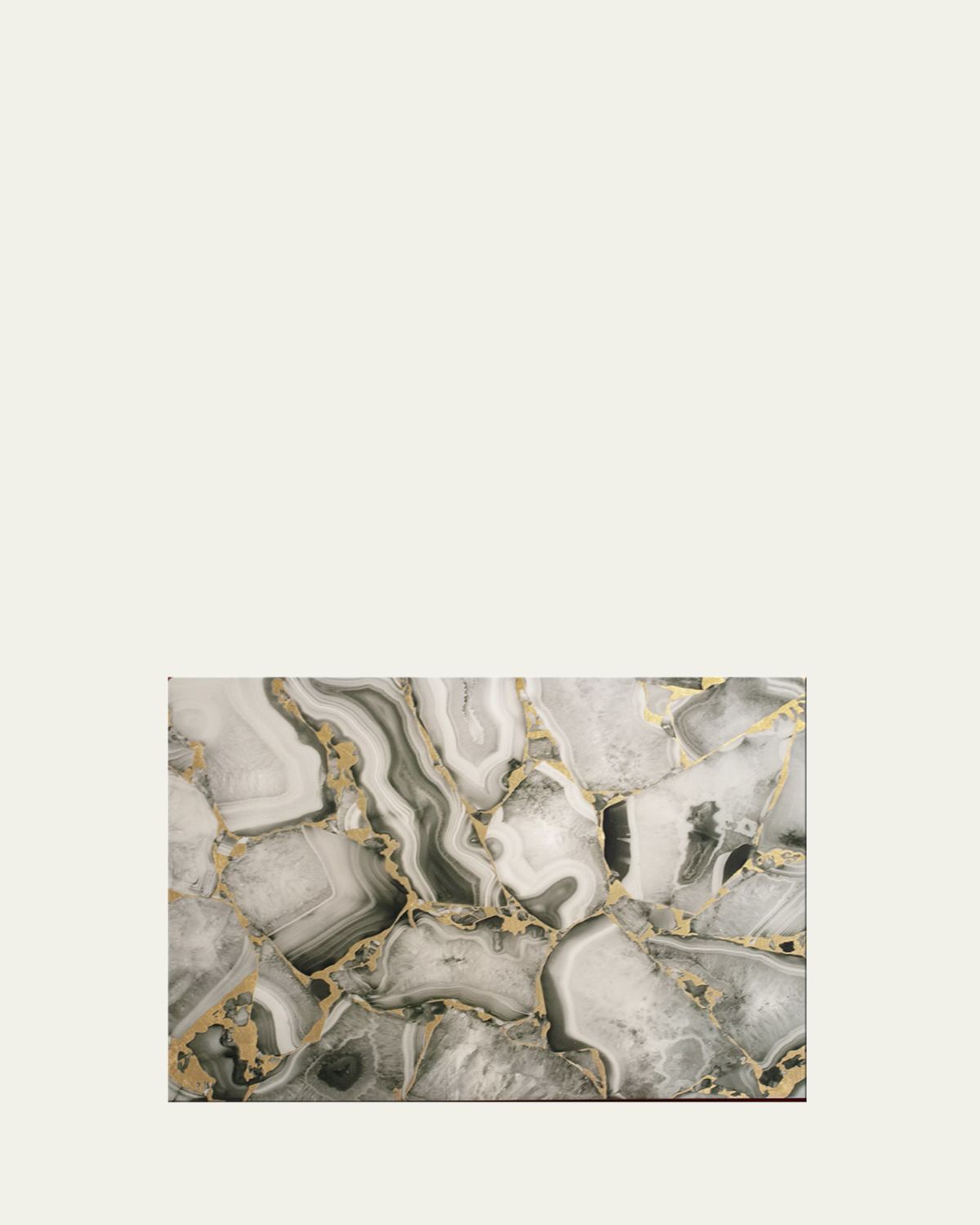 Nomi K Grey Stone Lacquer Rectangle Placemat | Thumbnail 5