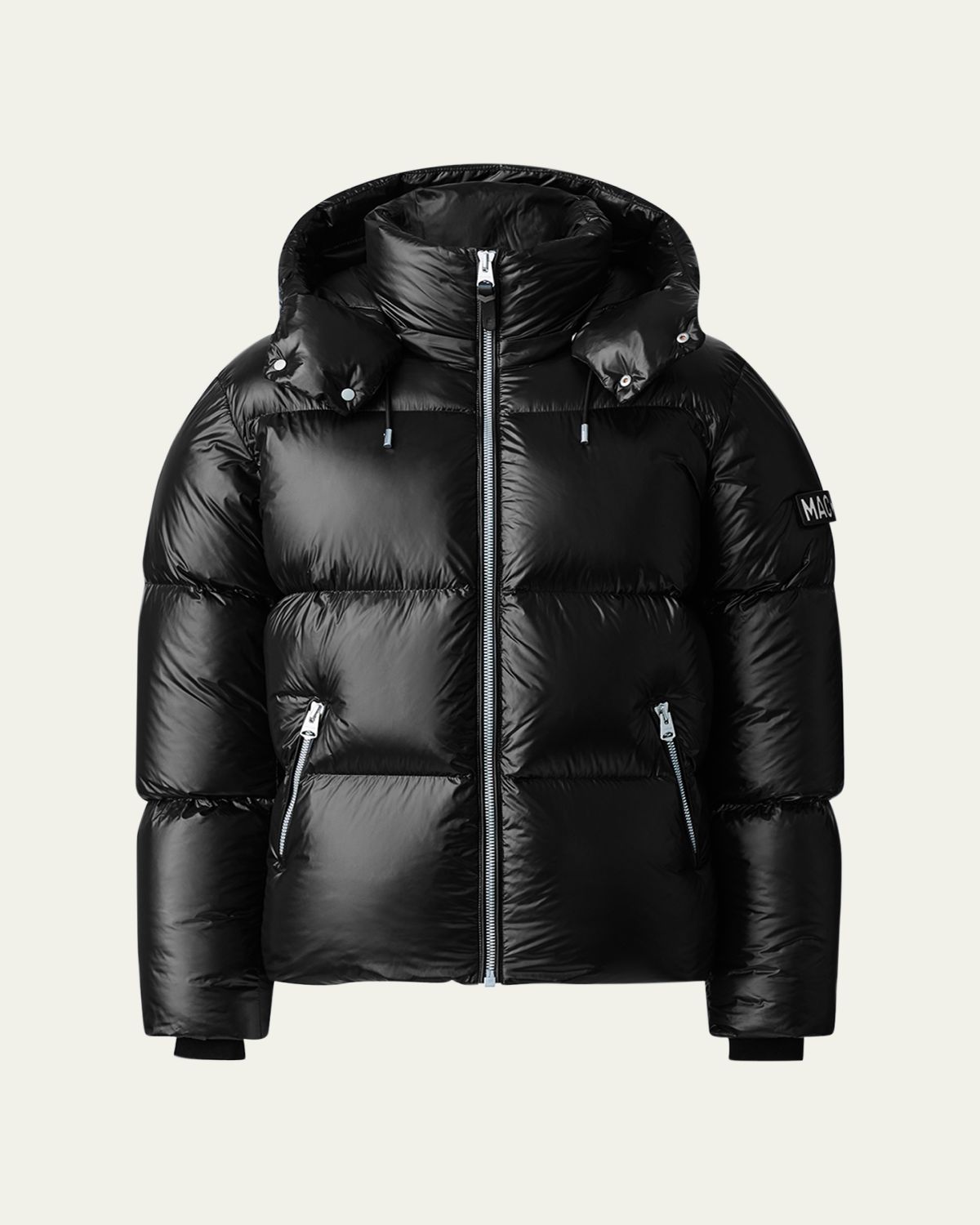 Mackage Men's Kent Short Hooded Puffer Coat | Thumbnail 6 Mackage Men's Kent Short Hooded Puffer Coat | Thumbnail 6