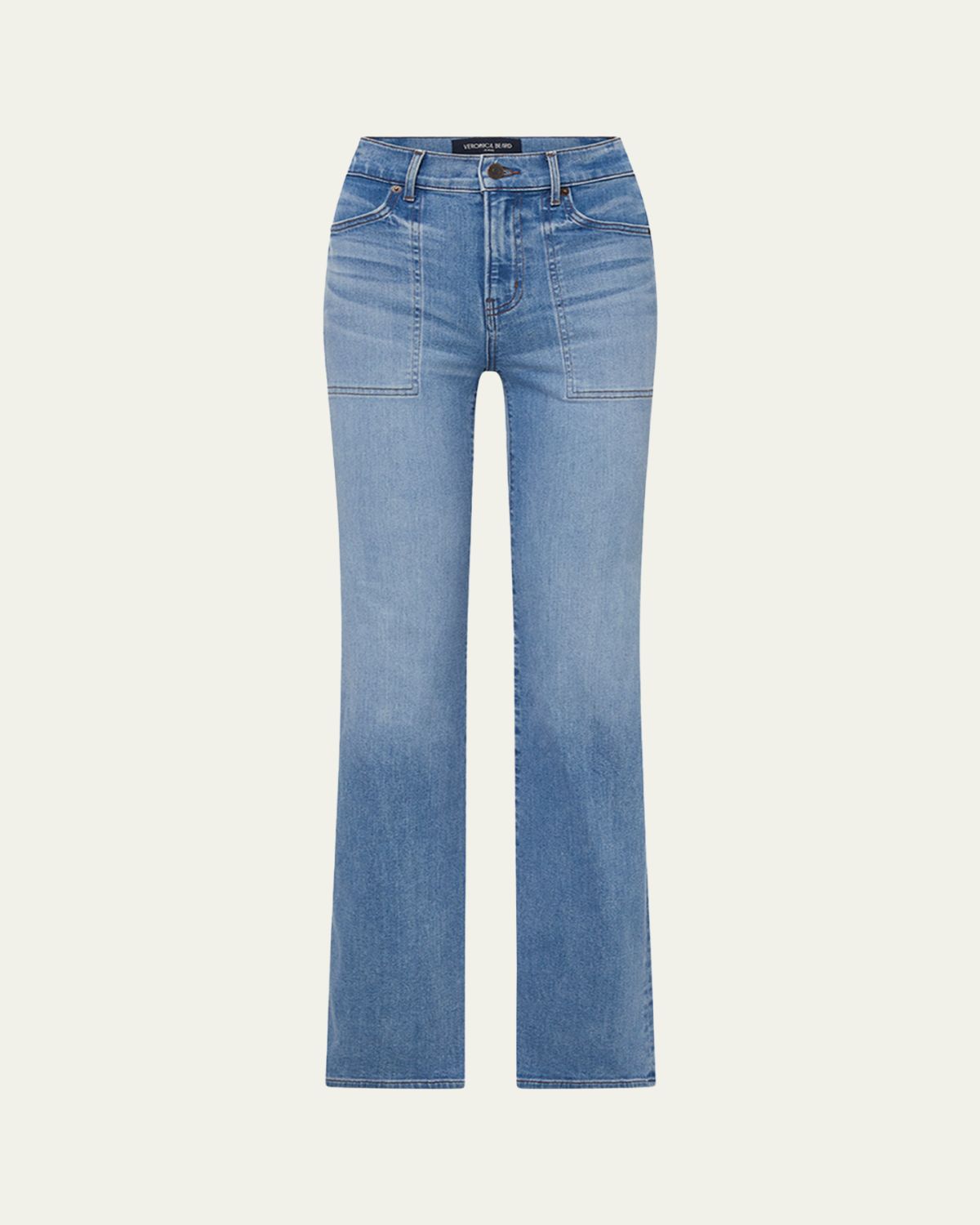 Veronica Beard Crosbie Wide-Leg Jeans with Pocket Details | Thumbnail 6 Veronica Beard Crosbie Wide-Leg Jeans with Pocket Details | Thumbnail 6