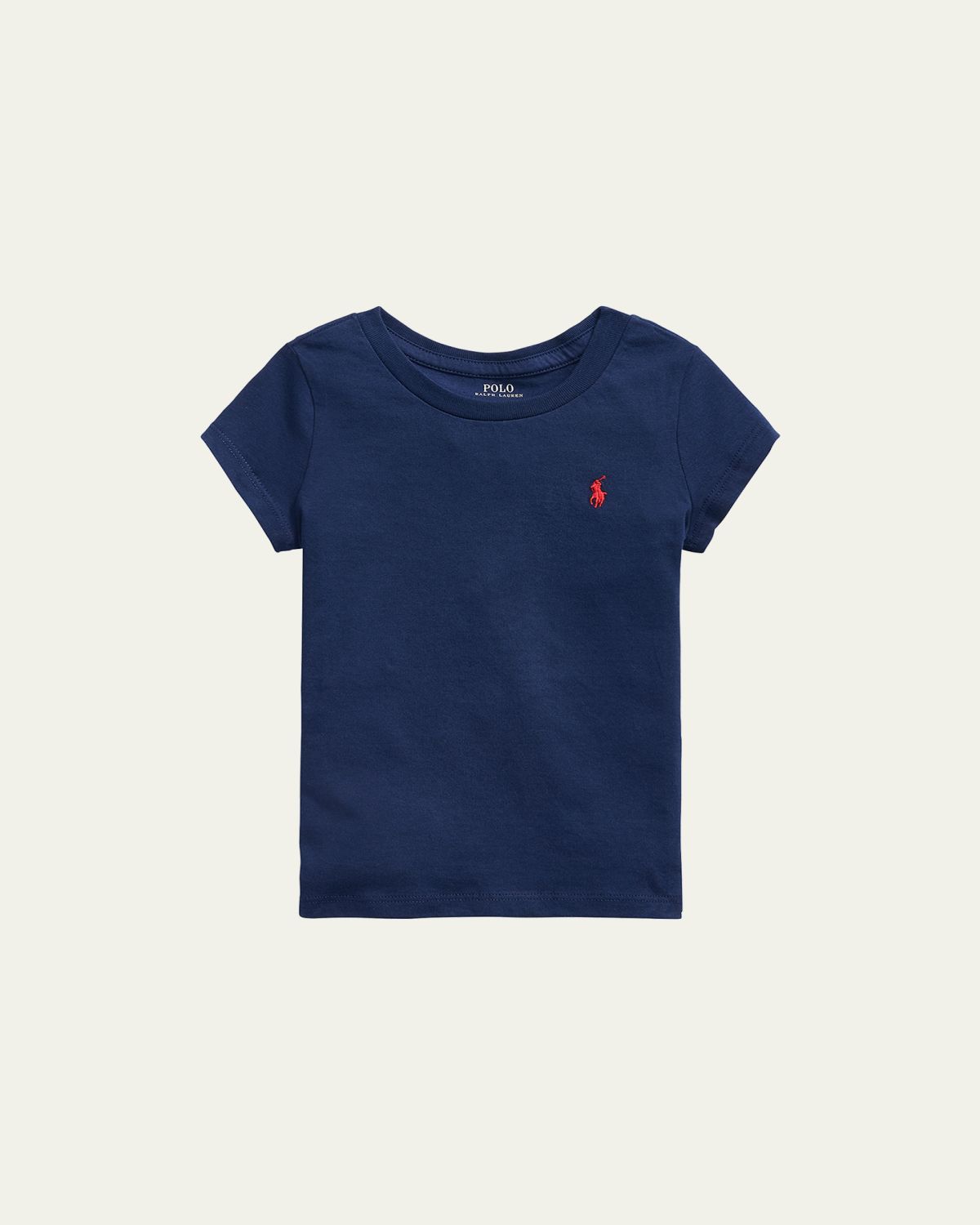 Polo Ralph Lauren Girl 's Logo Embroidered T-Shirt, Size 2-X