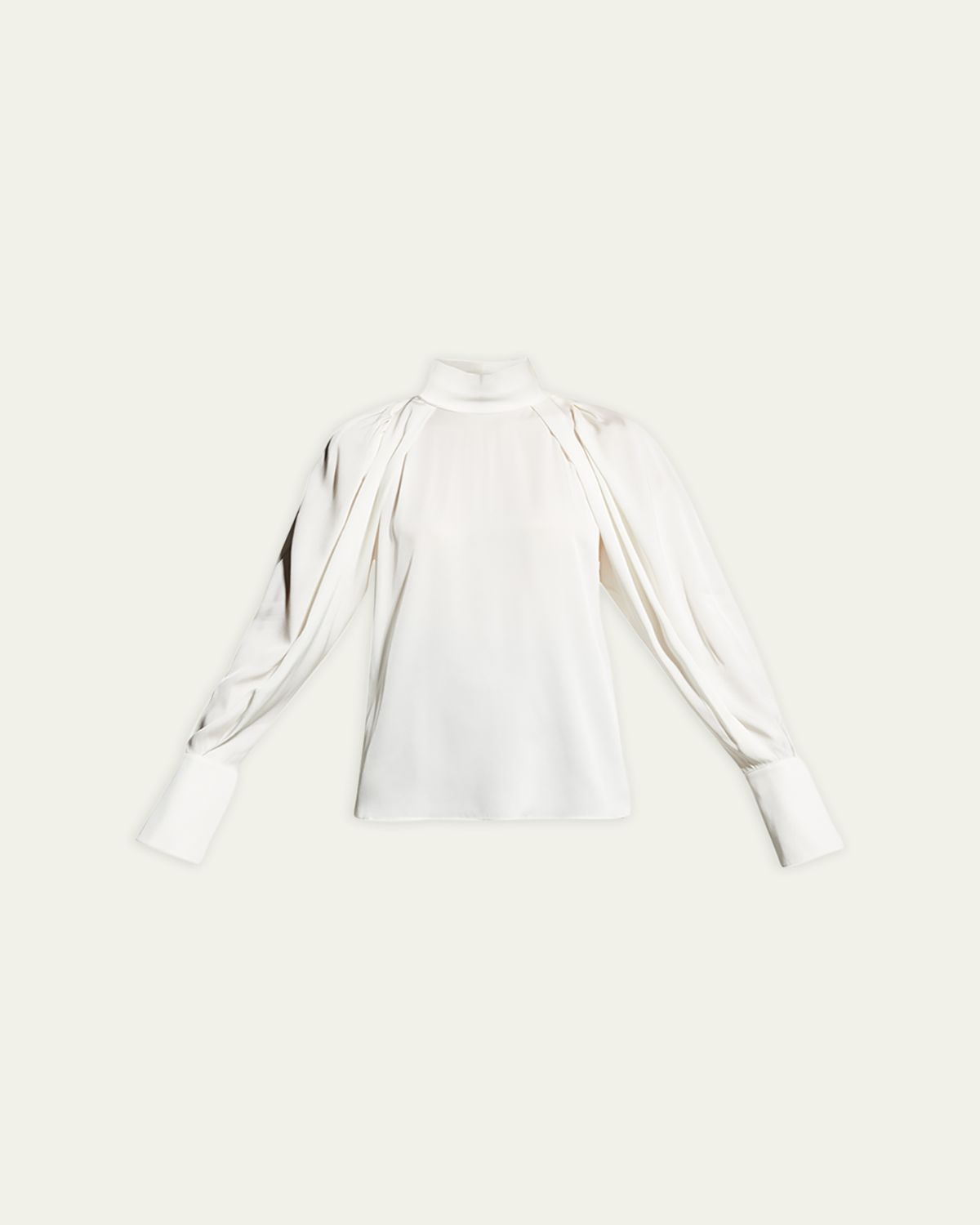 Kobi Halperin Sandrah High-Neck Silk Blouse