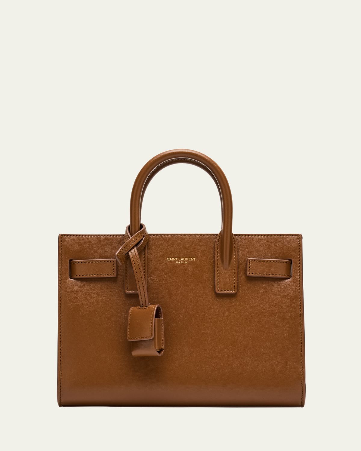 Saint Laurent Sac De Jour Nano Top-Handle Bag in Smooth Leather | Thumbnail 14
