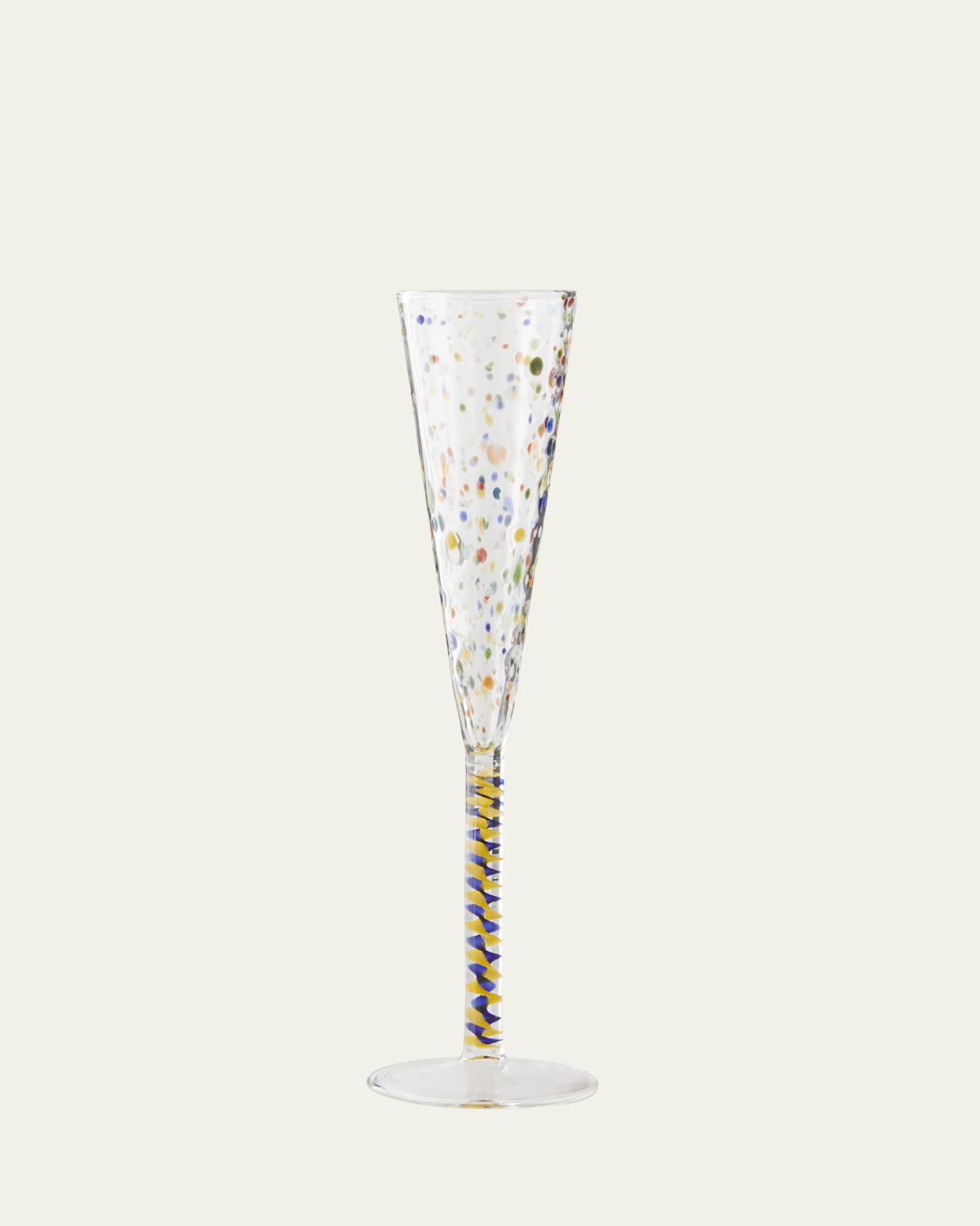 Massimo Lunardon Multicolor Champagne Flute