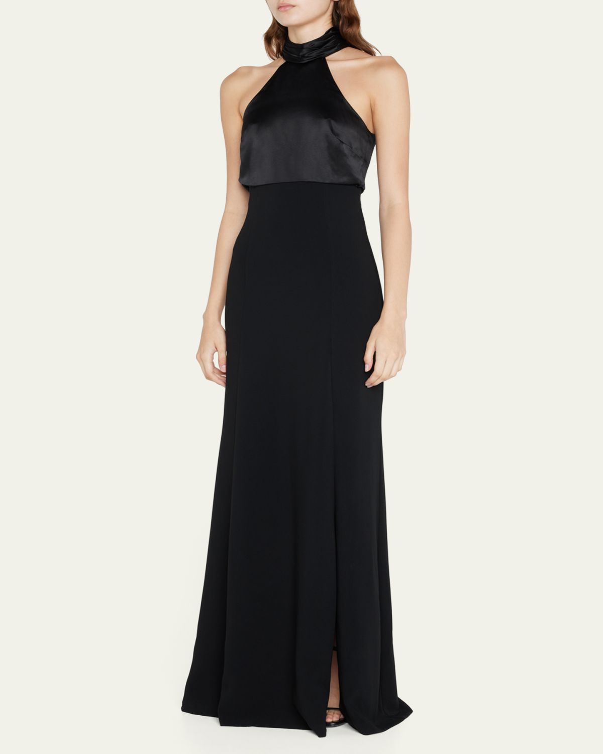 Cinq a Sept Alexandra Halter Trumpet Gown | Thumbnail 4