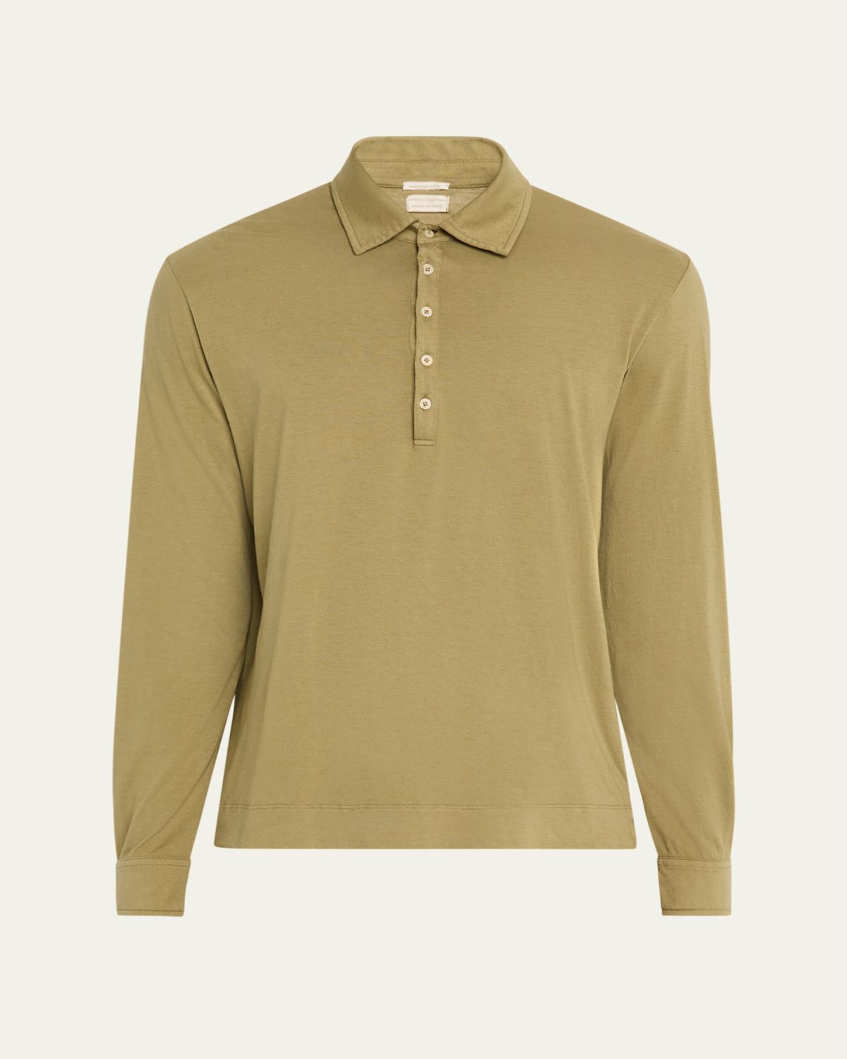 Massimo Alba Men's Cotton-Cashmere Polo Shirt