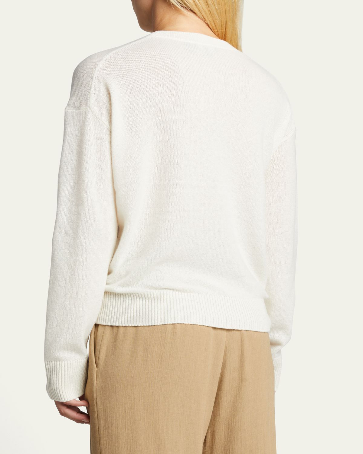 Theory Easy Cashmere Crewneck Sweater | Thumbnail 3 Theory Easy Cashmere Crewneck Sweater | Thumbnail 3