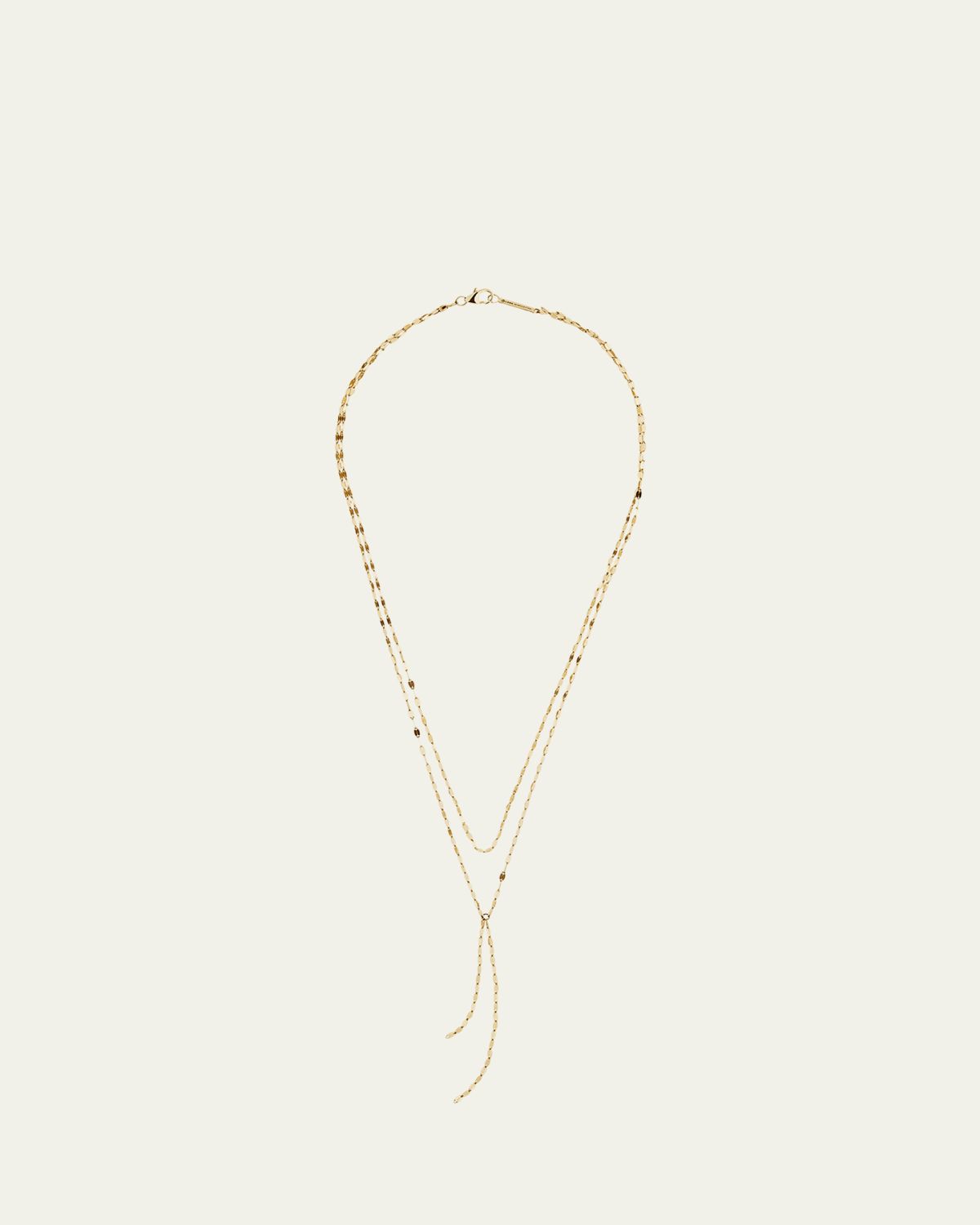 Lana 14K Gold Reverse Blake Necklace, 16"L