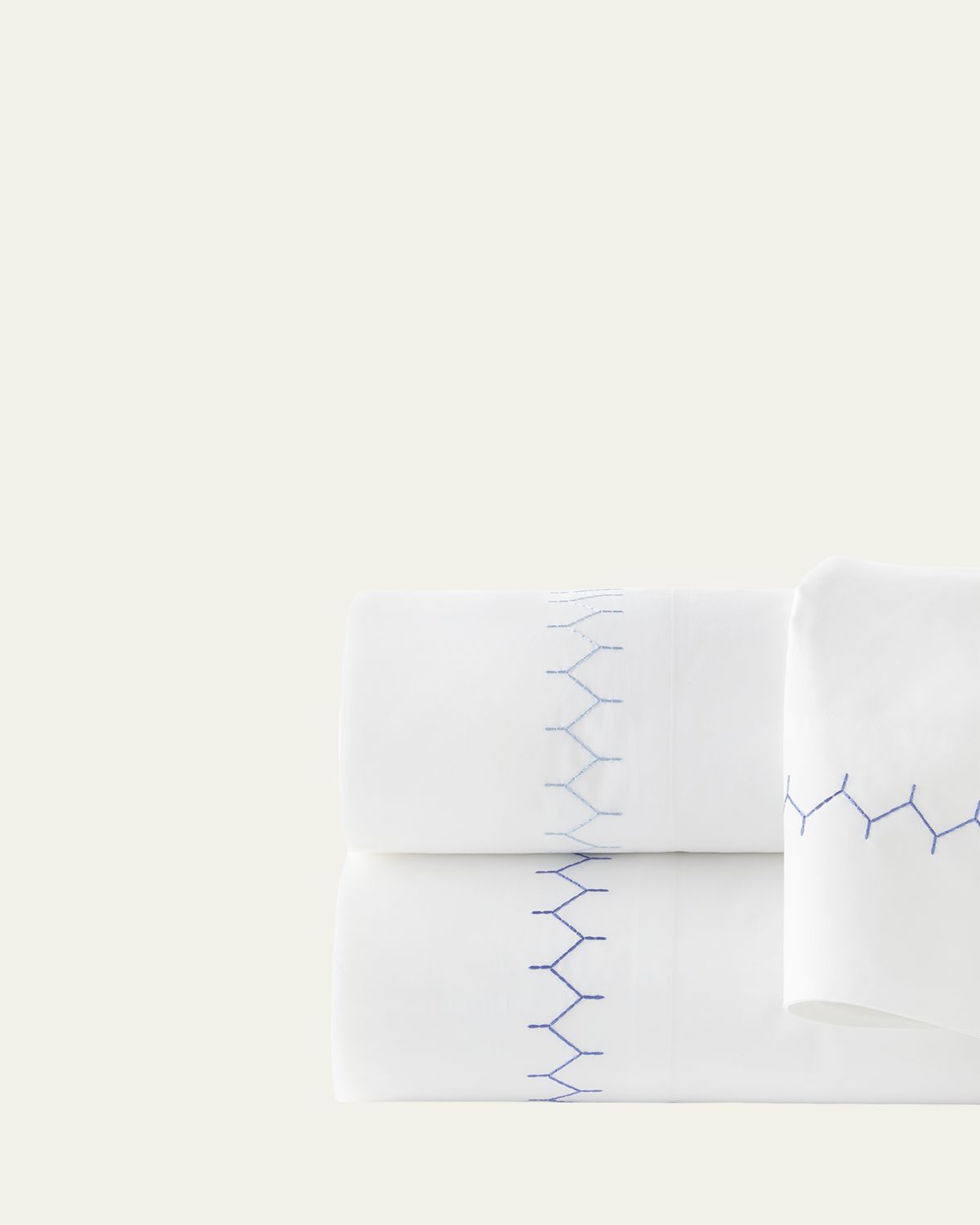 John Robshaw Stitched 300 Thread Count  Sheet Set