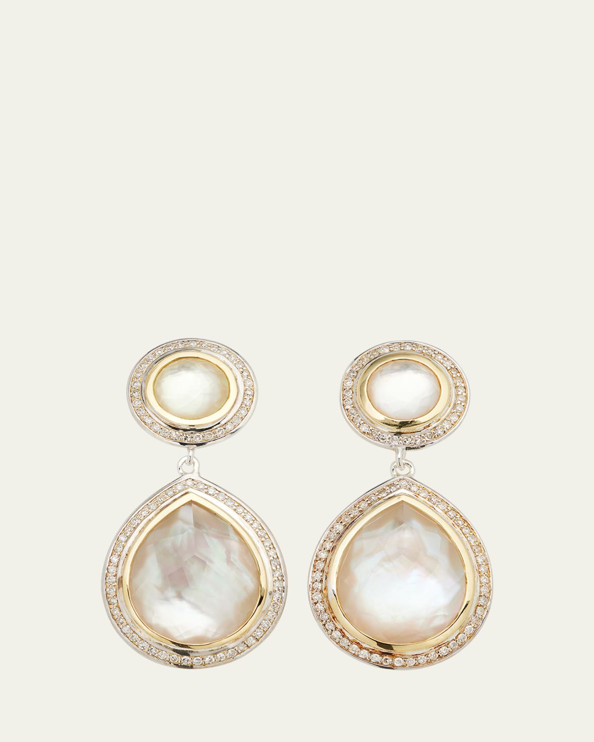 Ippolita Snowman Earrings in Chimera with Diamonds