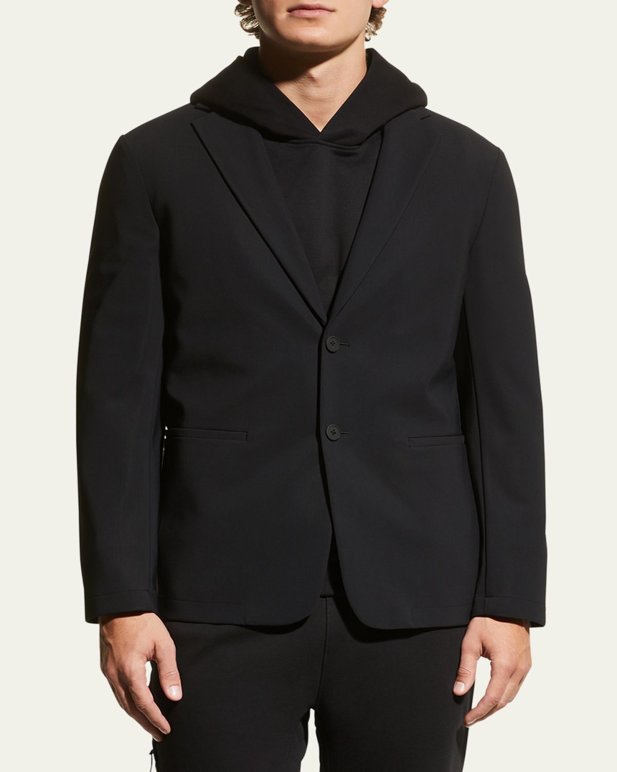 Theory Men's Clinton Precision Ponte Blazer | Thumbnail 4 Theory Men's Clinton Precision Ponte Blazer | Thumbnail 4