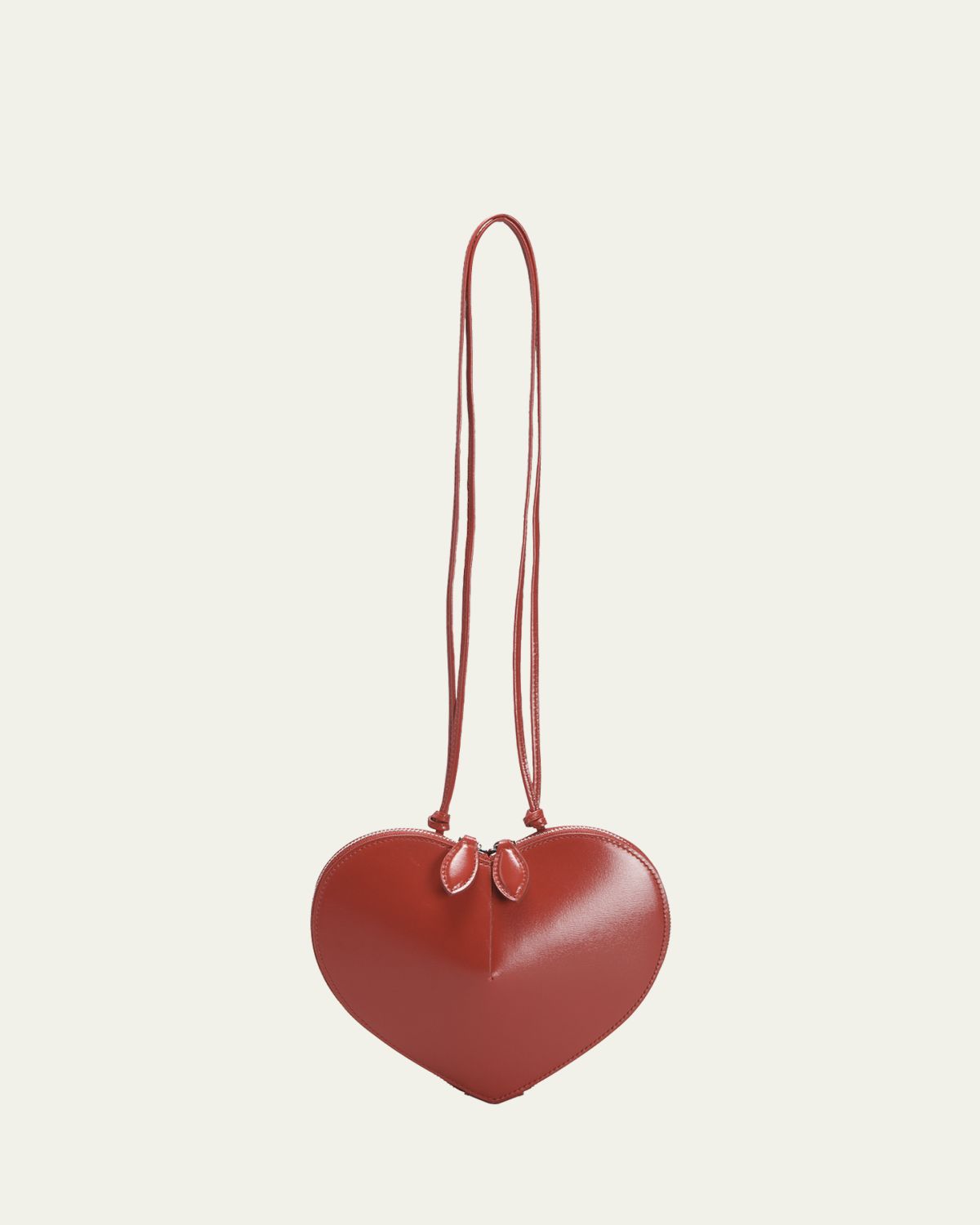 ALAIA Le Coeur Crossbody Bag in Lux Leather
