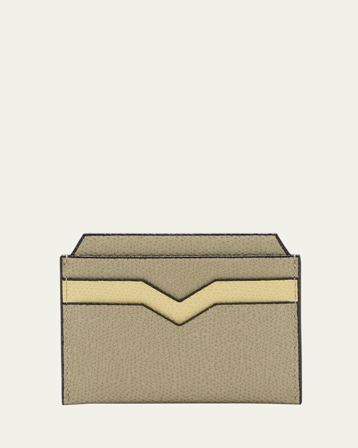 Valextra Calf Leather Card Holder | Thumbnail 4
