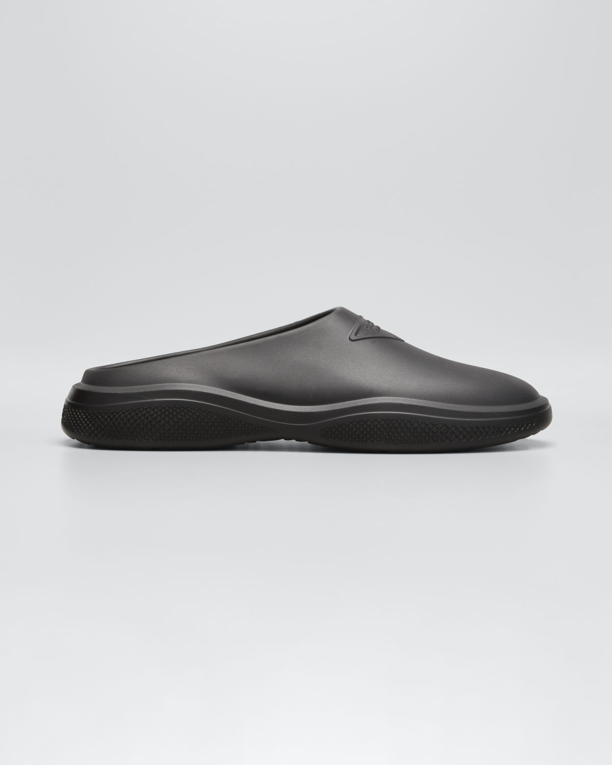 Prada Molded Rubber Comfort Mules - Women's Shoes