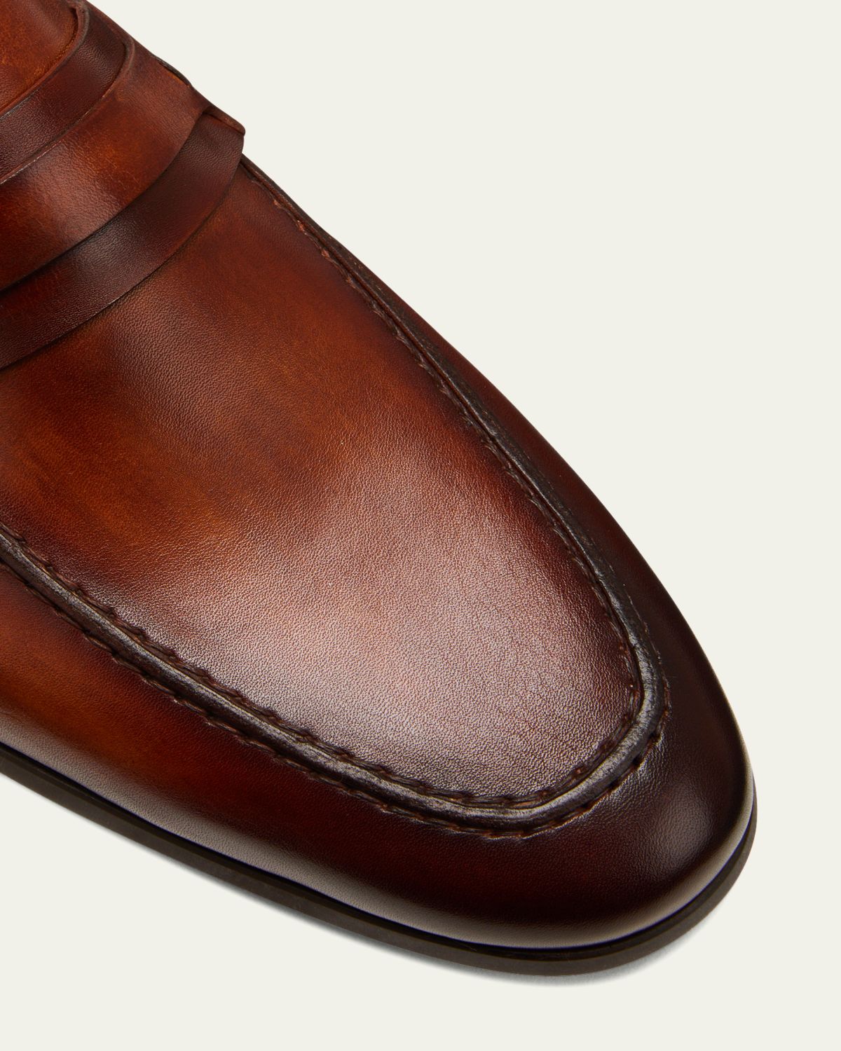 Magnanni Men's Daniel Leather Penny Loafers | Thumbnail 5