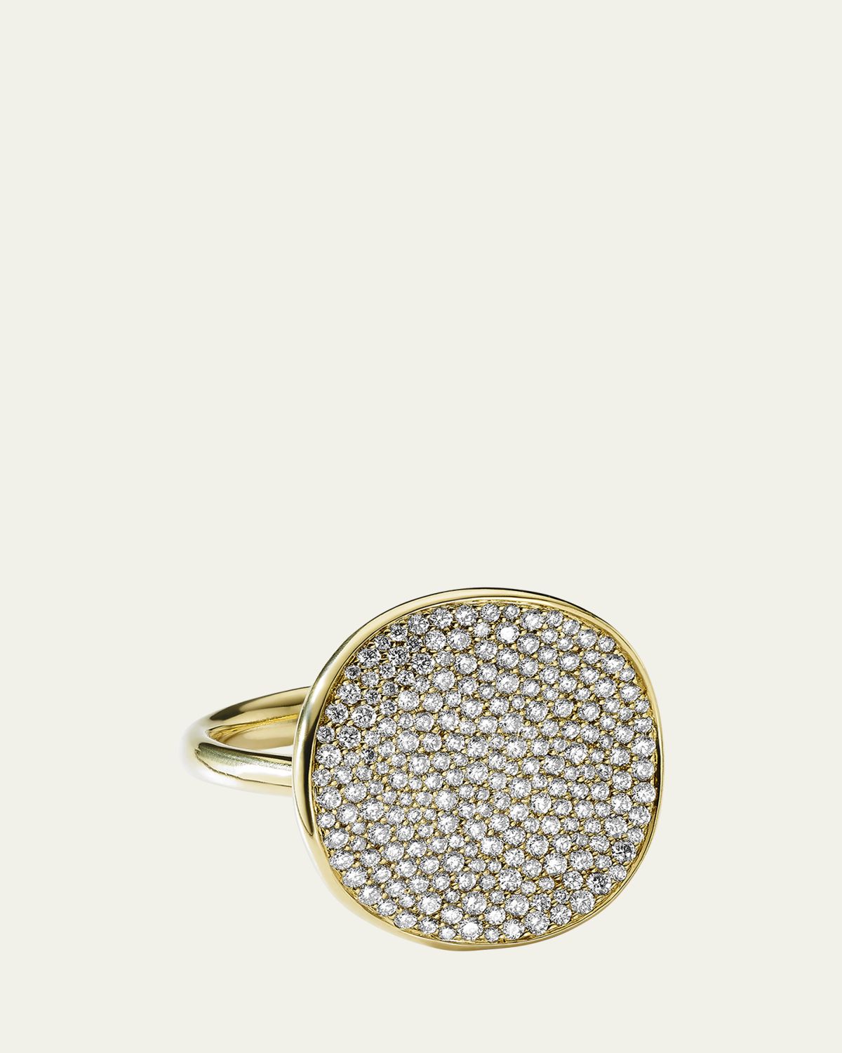 Ippolita Flower Ring in 18K Gold with Diamonds
