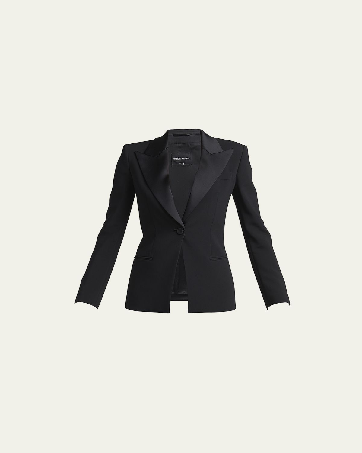 Giorgio Armani Single-Breasted Tuxedo Jacket | Thumbnail 6 Giorgio Armani Single-Breasted Tuxedo Jacket | Thumbnail 6