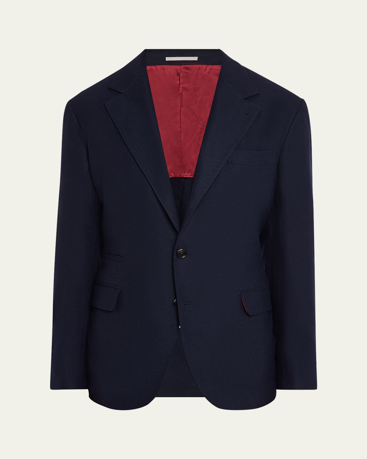 Brunello Cucinelli Men's Cashmere Hopsack Sport Coat