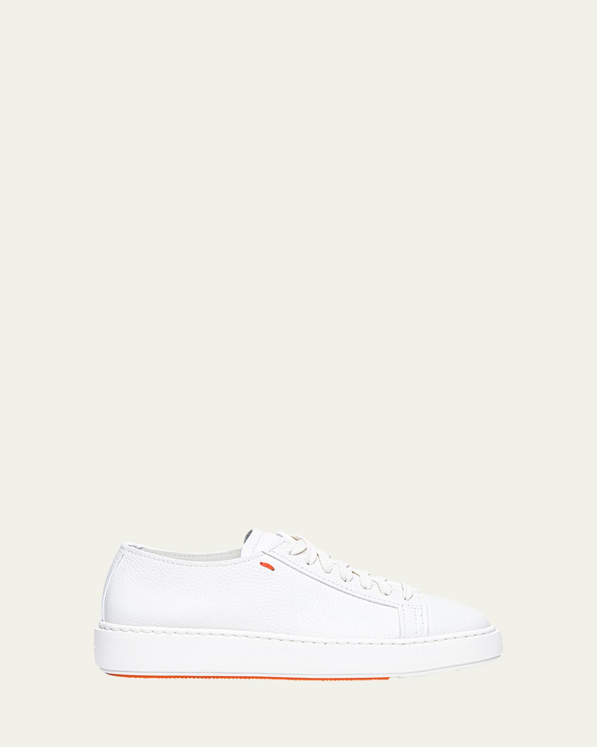 Santoni Anginal Low-Top Leather Sneakers