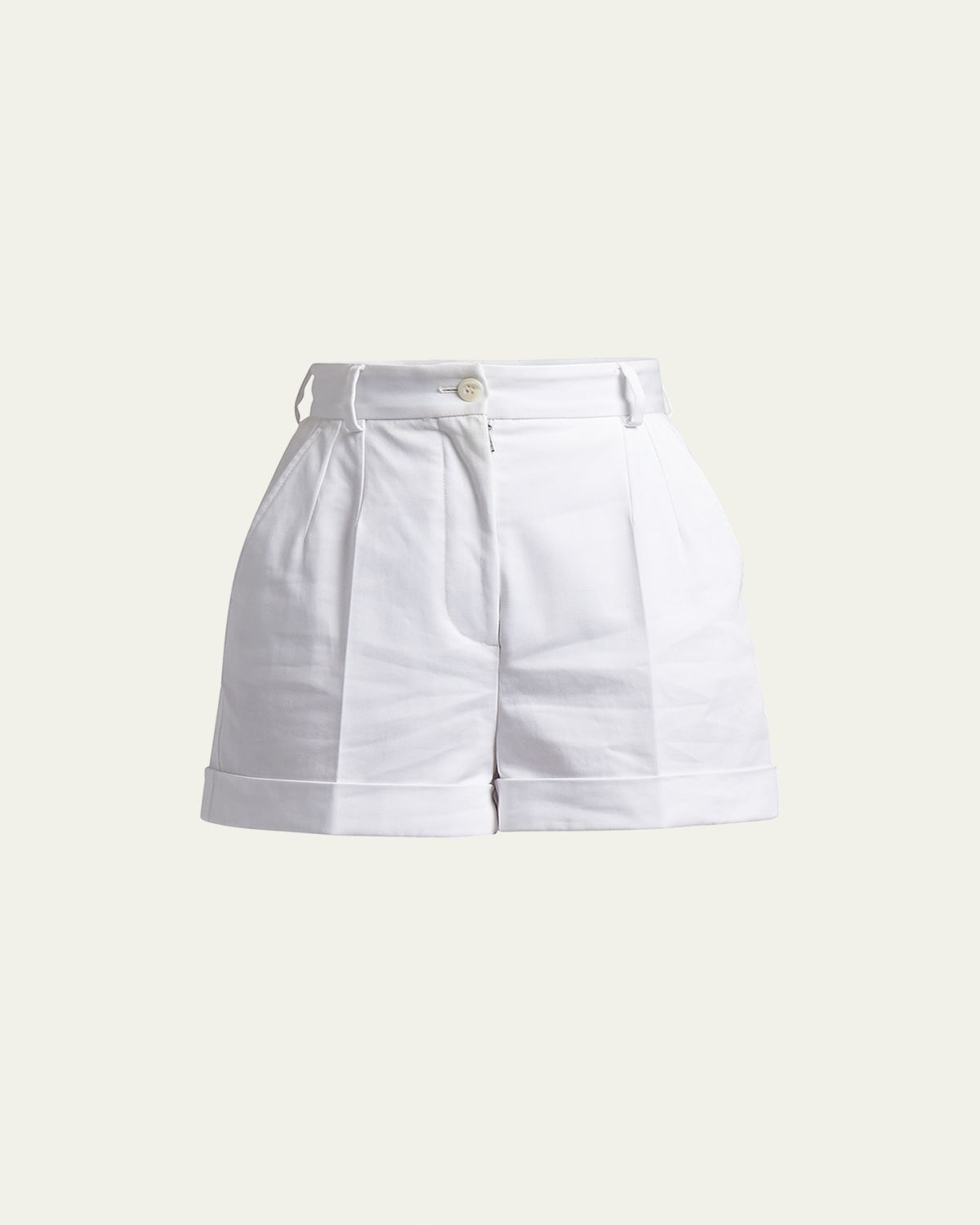 Dolce & Gabbana High-Rise Gabardine Shorts | Thumbnail 6 Dolce & Gabbana High-Rise Gabardine Shorts | Thumbnail 6