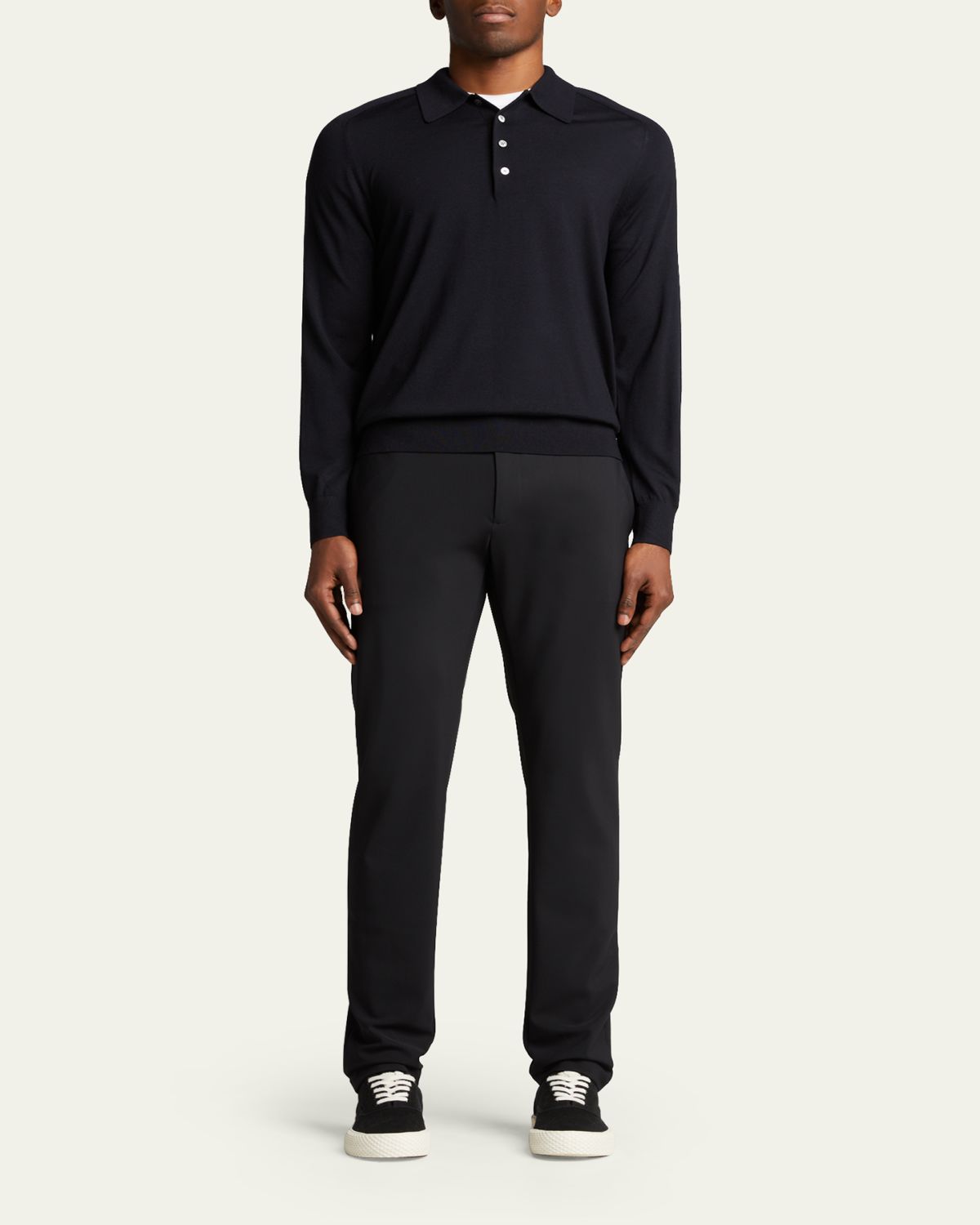 Theory Men's Zaine Precision Ponte Slim-Straight Chino-Style Pants | Thumbnail 2 Theory Men's Zaine Precision Ponte Slim-Straight Chino-Style Pants | Thumbnail 2