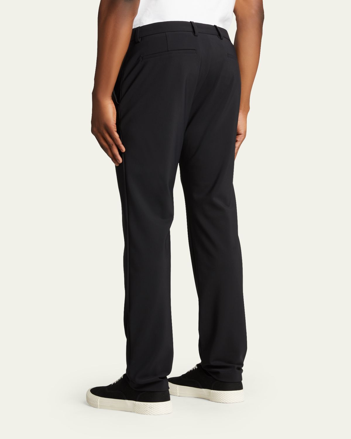 Theory Men's Zaine Precision Ponte Slim-Straight Chino-Style Pants | Thumbnail 3 Theory Men's Zaine Precision Ponte Slim-Straight Chino-Style Pants | Thumbnail 3