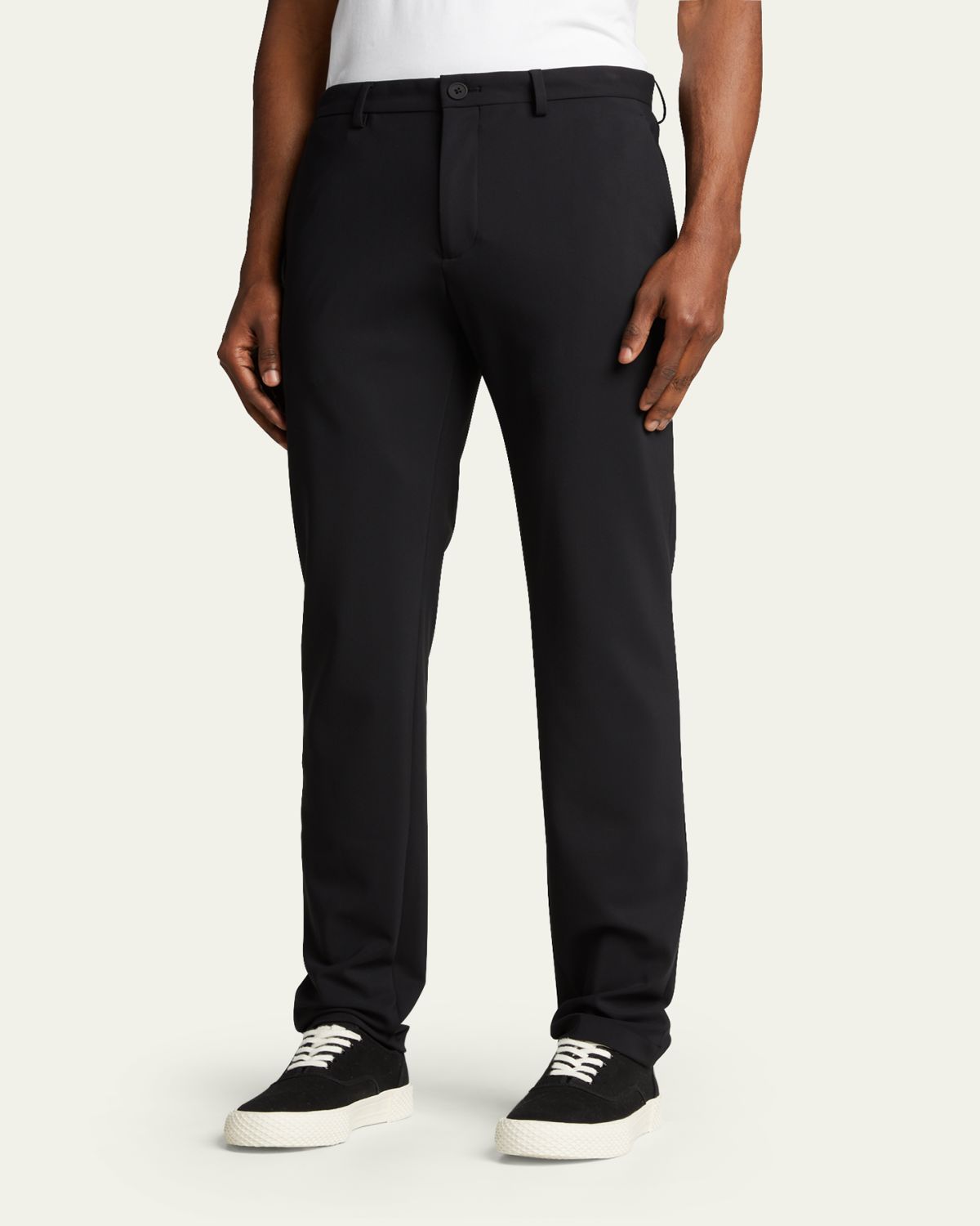 Theory Men's Zaine Precision Ponte Slim-Straight Chino-Style Pants | Thumbnail 4 Theory Men's Zaine Precision Ponte Slim-Straight Chino-Style Pants | Thumbnail 4