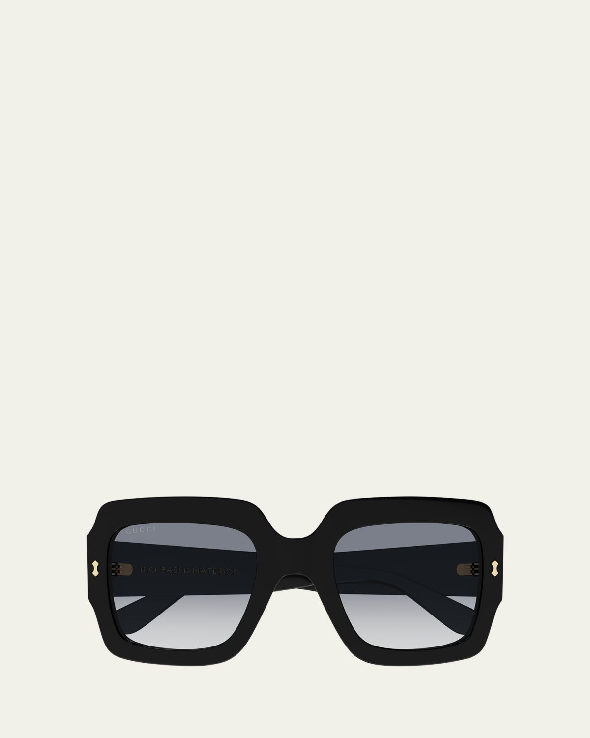 Gucci Gradient Rectangle Acetate Sunglasses