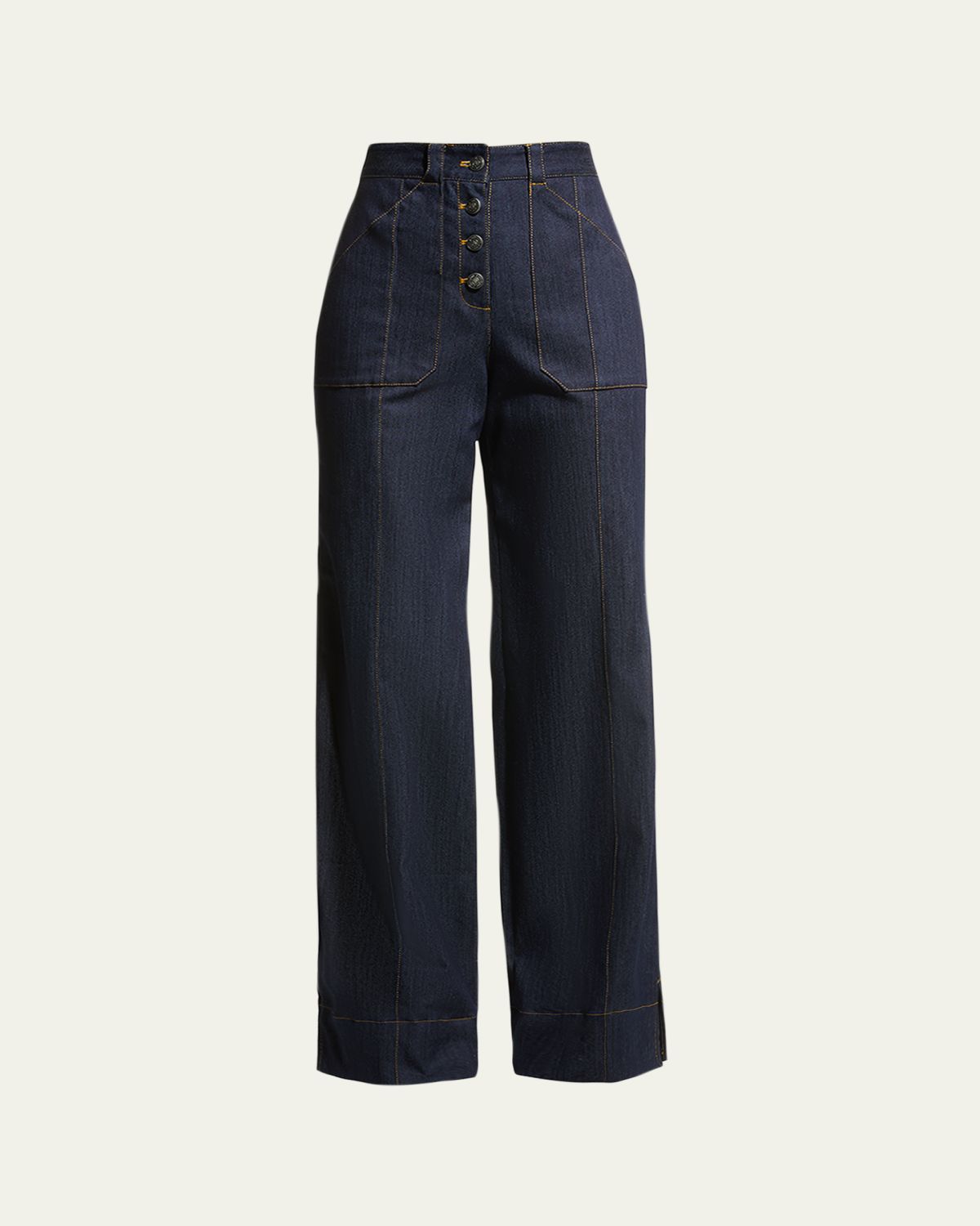 Cinq a Sept Benji Straight-Leg Pants | Thumbnail 6
