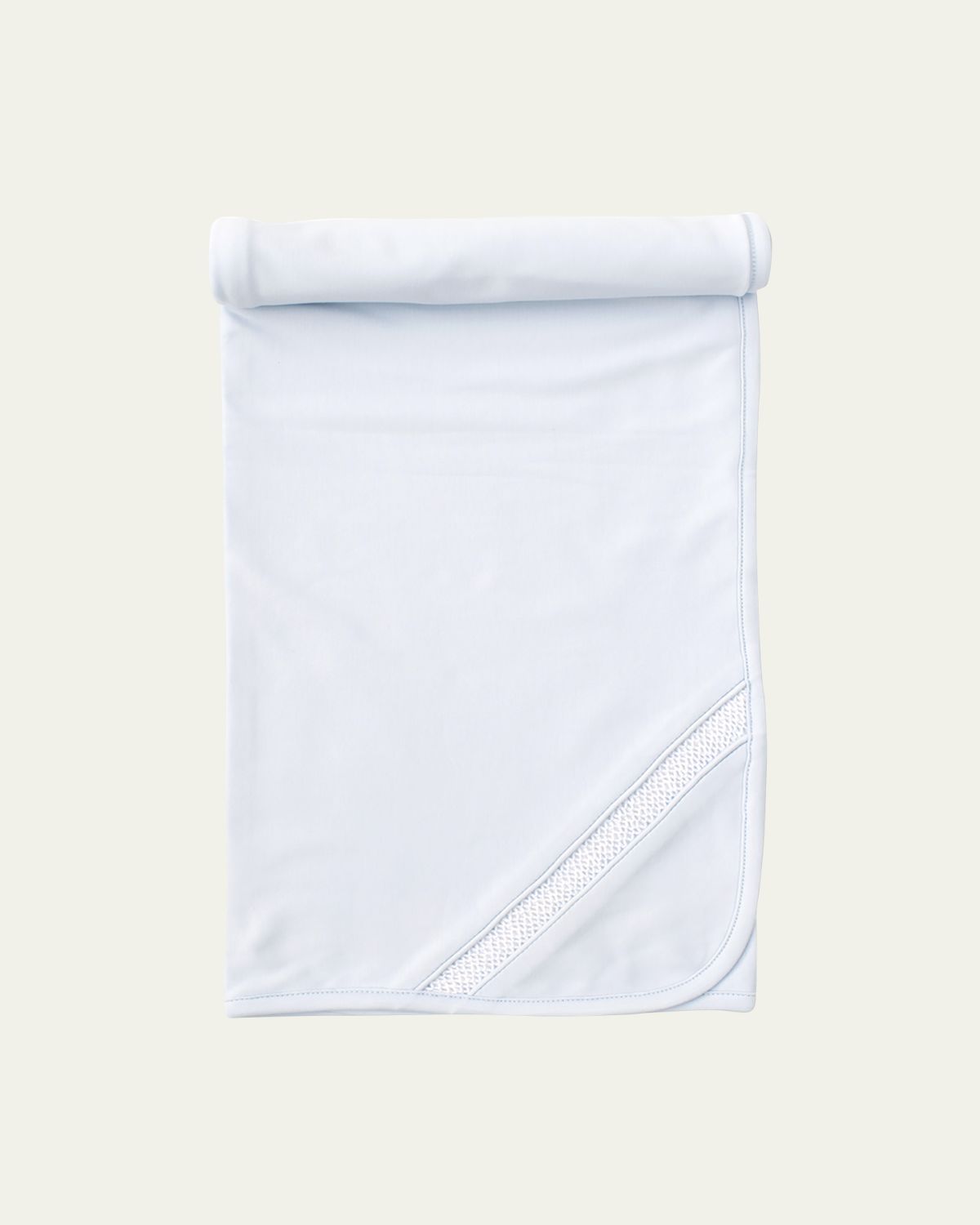 Kissy Kissy Boy 's Hand-Smocked Pima Cotton Baby Blanket