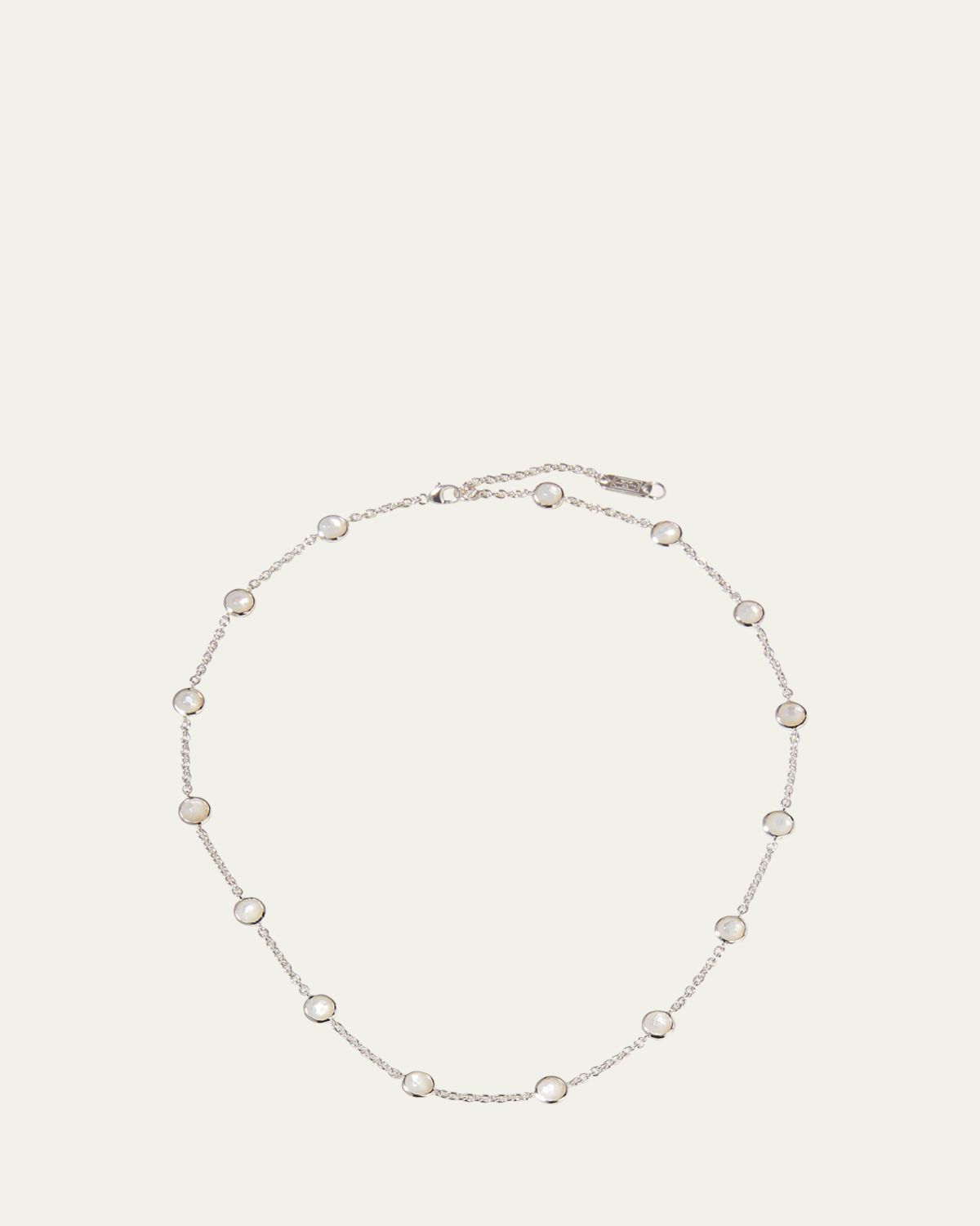 Ippolita Stone Station Necklace in Sterling Silver