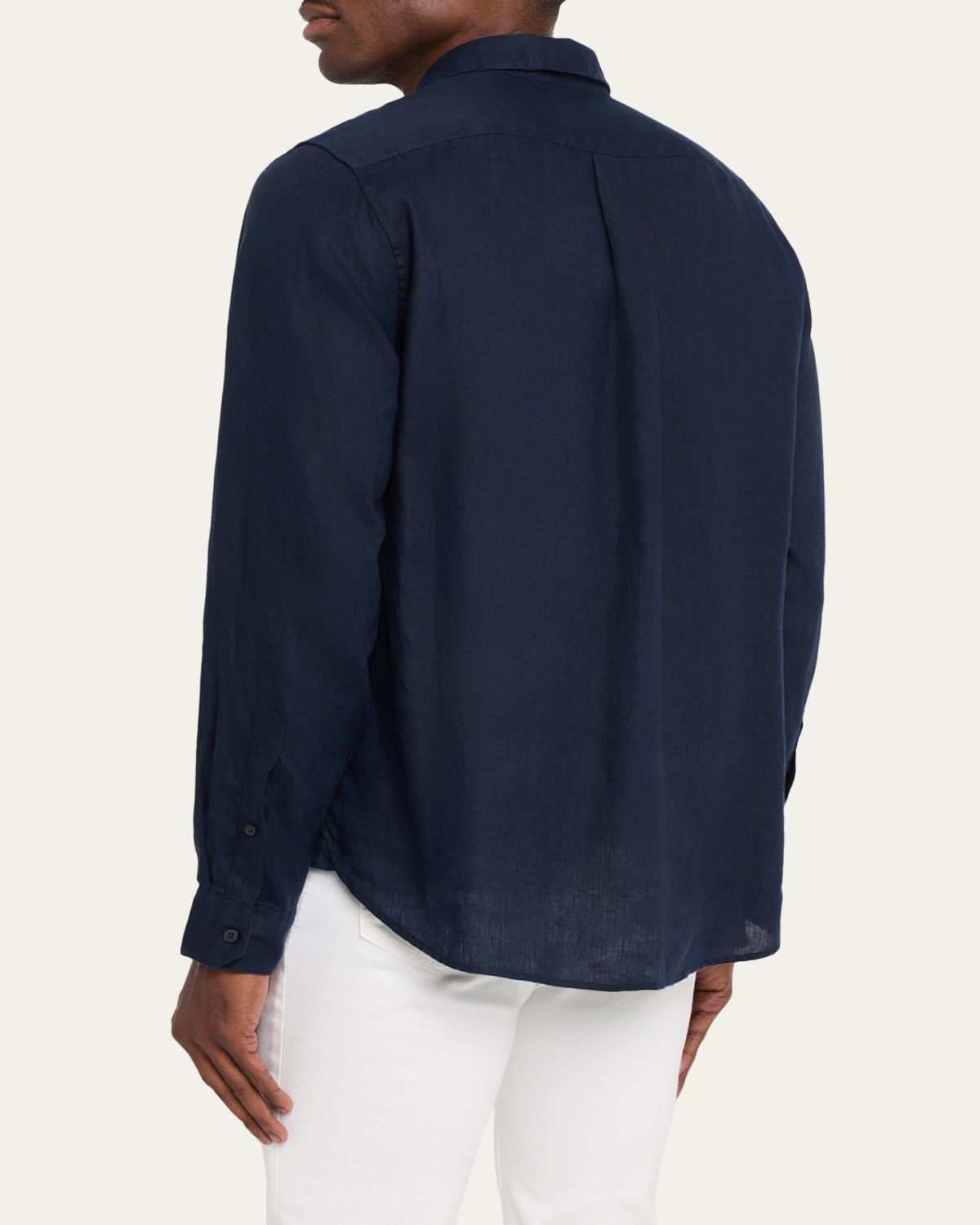 Vince Men's Linen Sport Shirt | Thumbnail 7 Vince Men's Linen Sport Shirt | Thumbnail 7