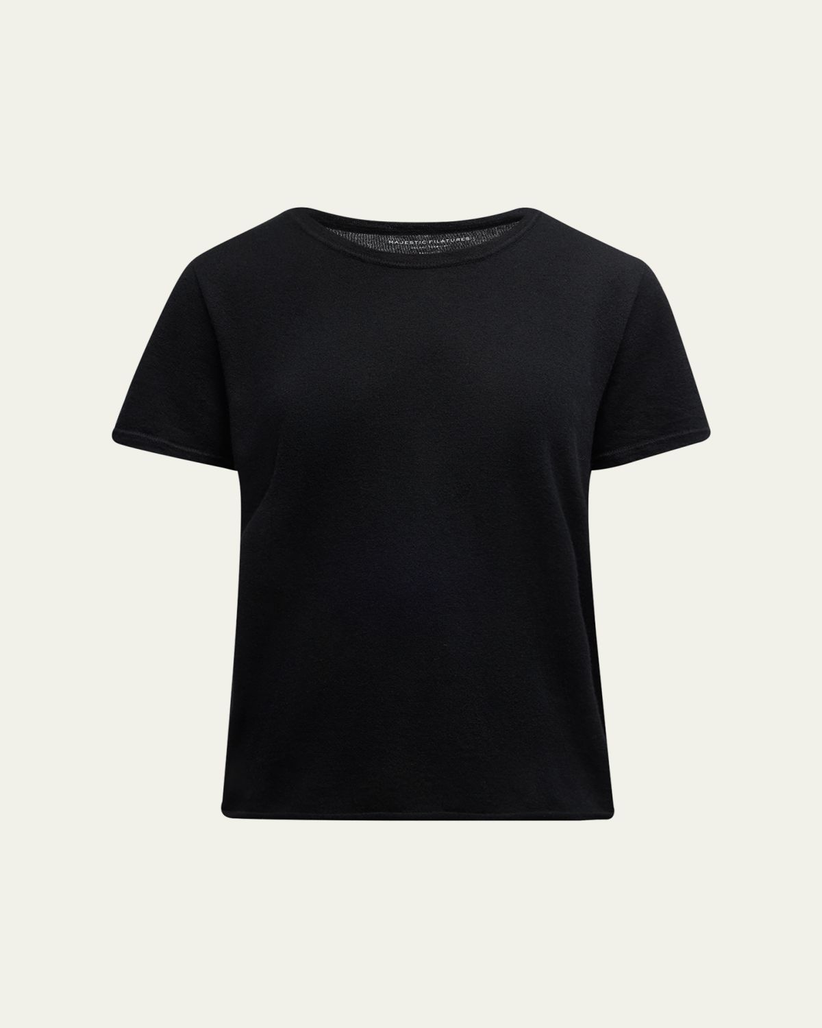 Majestic Filatures Machine Washable Cashmere Crewneck Top