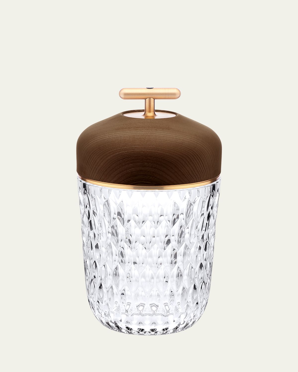 Saint Louis Crystal Folia Dark Wood Portable Lamp | Thumbnail 3 Saint Louis Crystal Folia Dark Wood Portable Lamp | Thumbnail 3