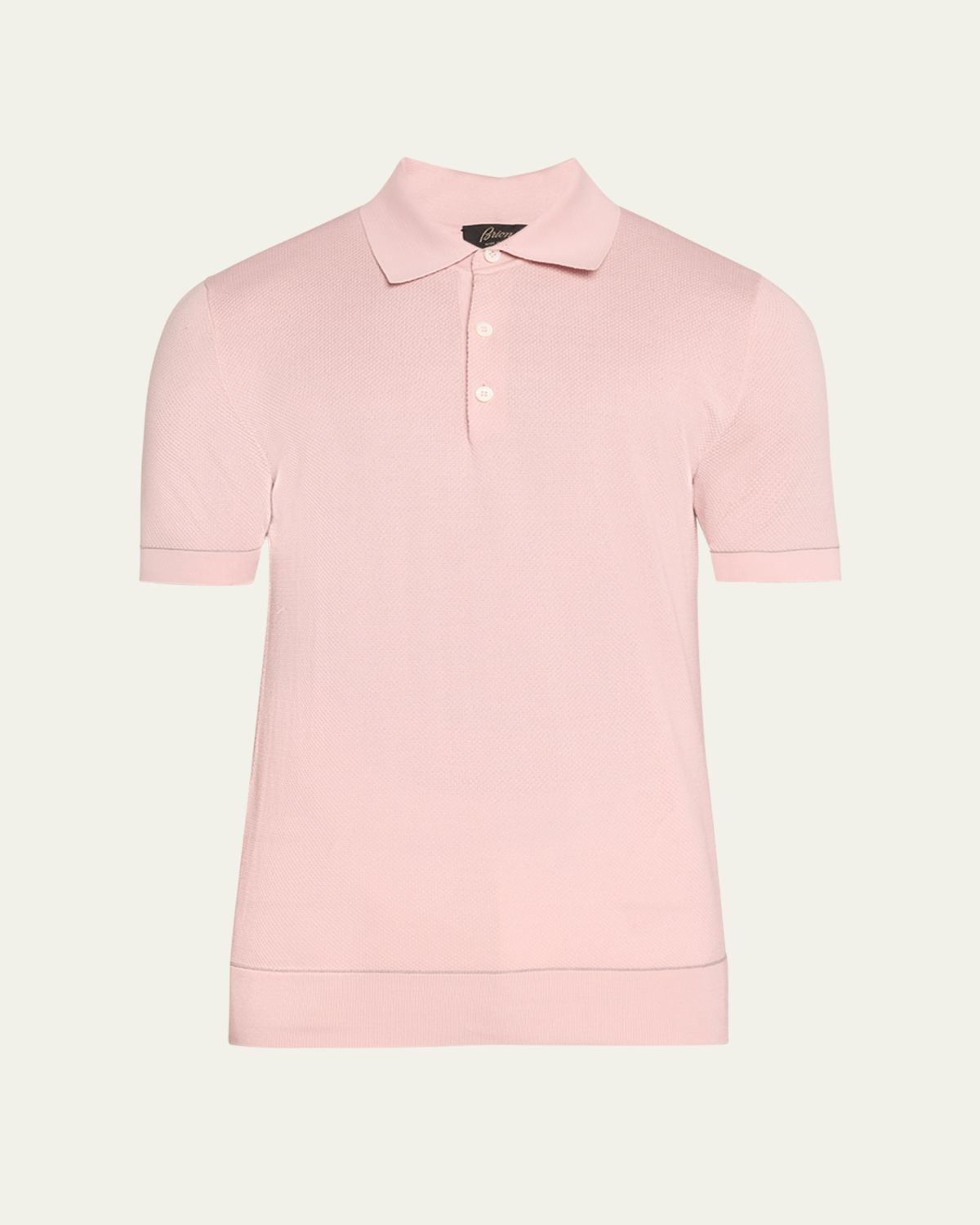 Brioni Men 's Sea Island Polo Shirt