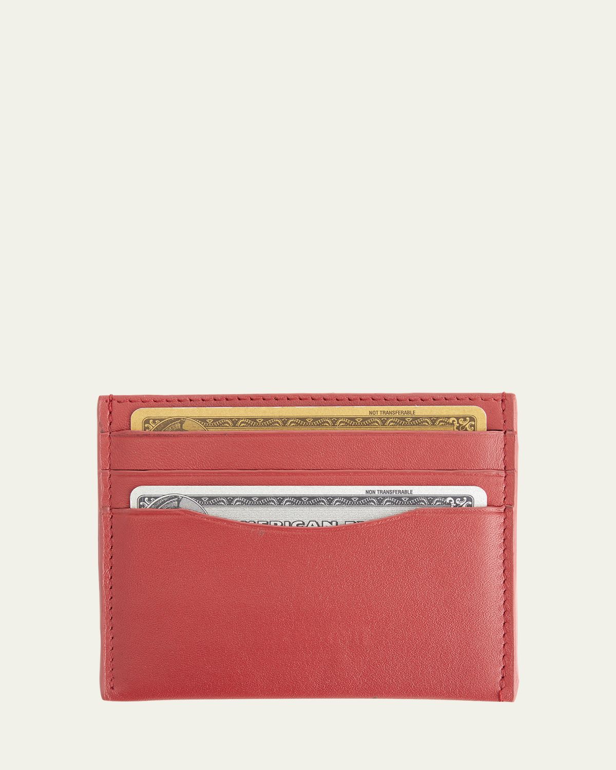 ROYCE New York Personalized Leather RFID Blocking Minimalist Card Case | Thumbnail 4