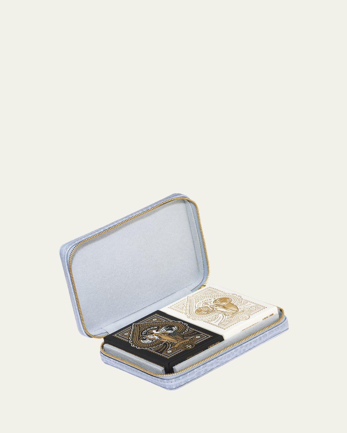 AERIN Enzo Travel Card Set, Hydrangea Blue