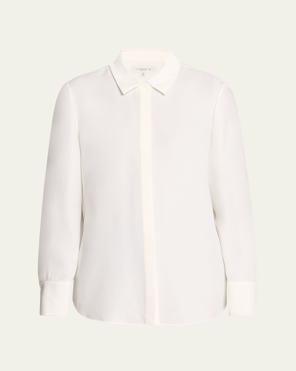 Lafayette 148 New York Scottie Silk Button-Down Blouse | Thumbnail 10 Lafayette 148 New York Scottie Silk Button-Down Blouse | Thumbnail 10