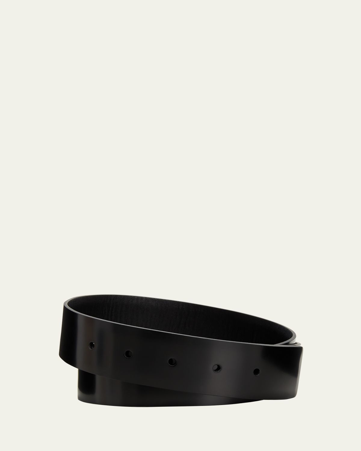 Prada Men's Spazzolato Leather Belt Strap