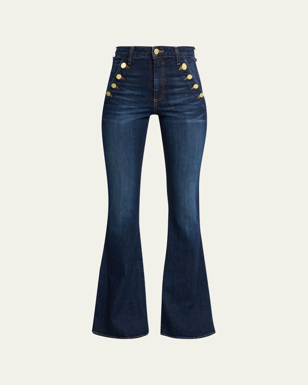 Ramy Brook Helena High-Rise Flare Jeans