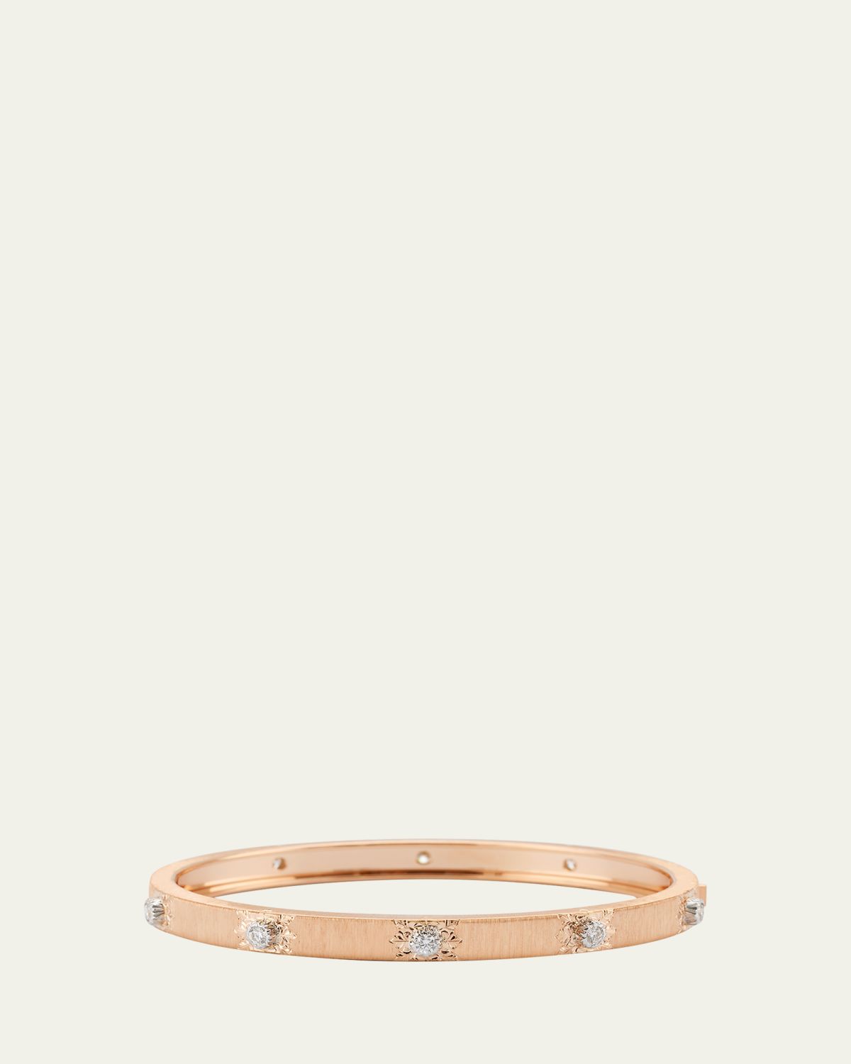 Buccellati Macri Classica Bangle, Rose Gold, 5mm