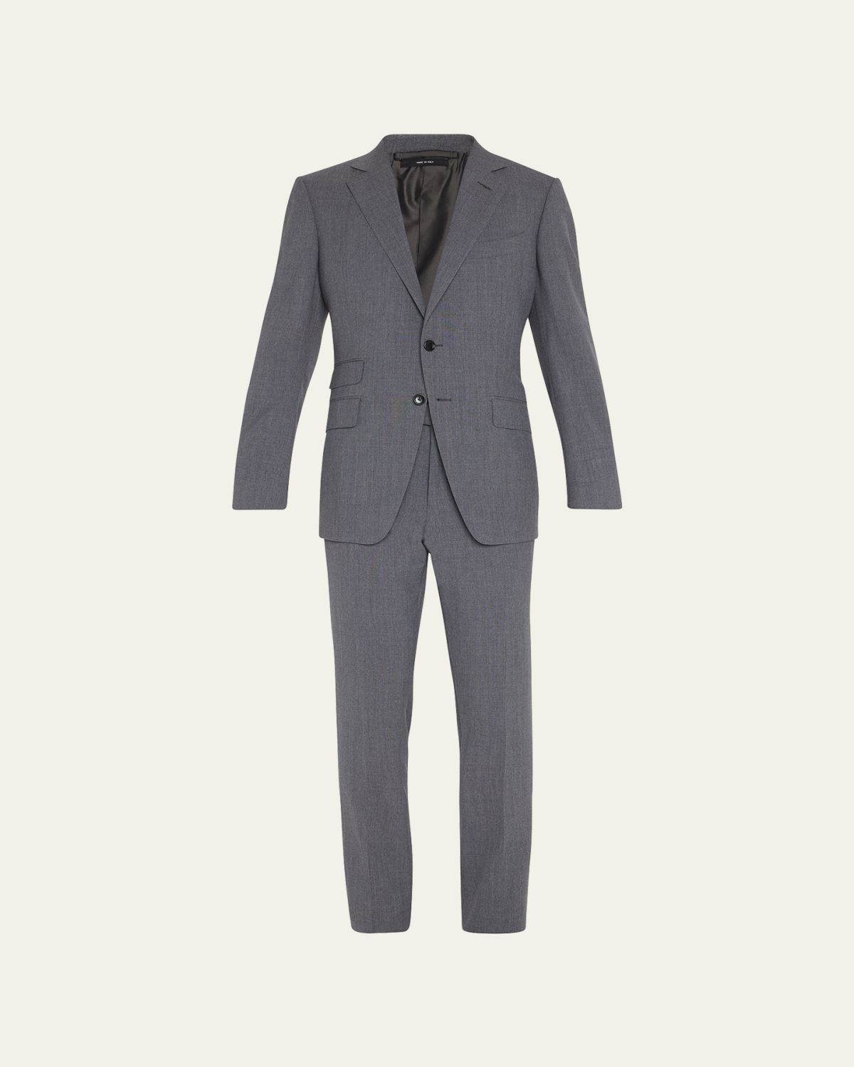 TOM FORD Men's O'Connor Solid Wool Suit | Thumbnail 6 TOM FORD Men's O'Connor Solid Wool Suit | Thumbnail 6