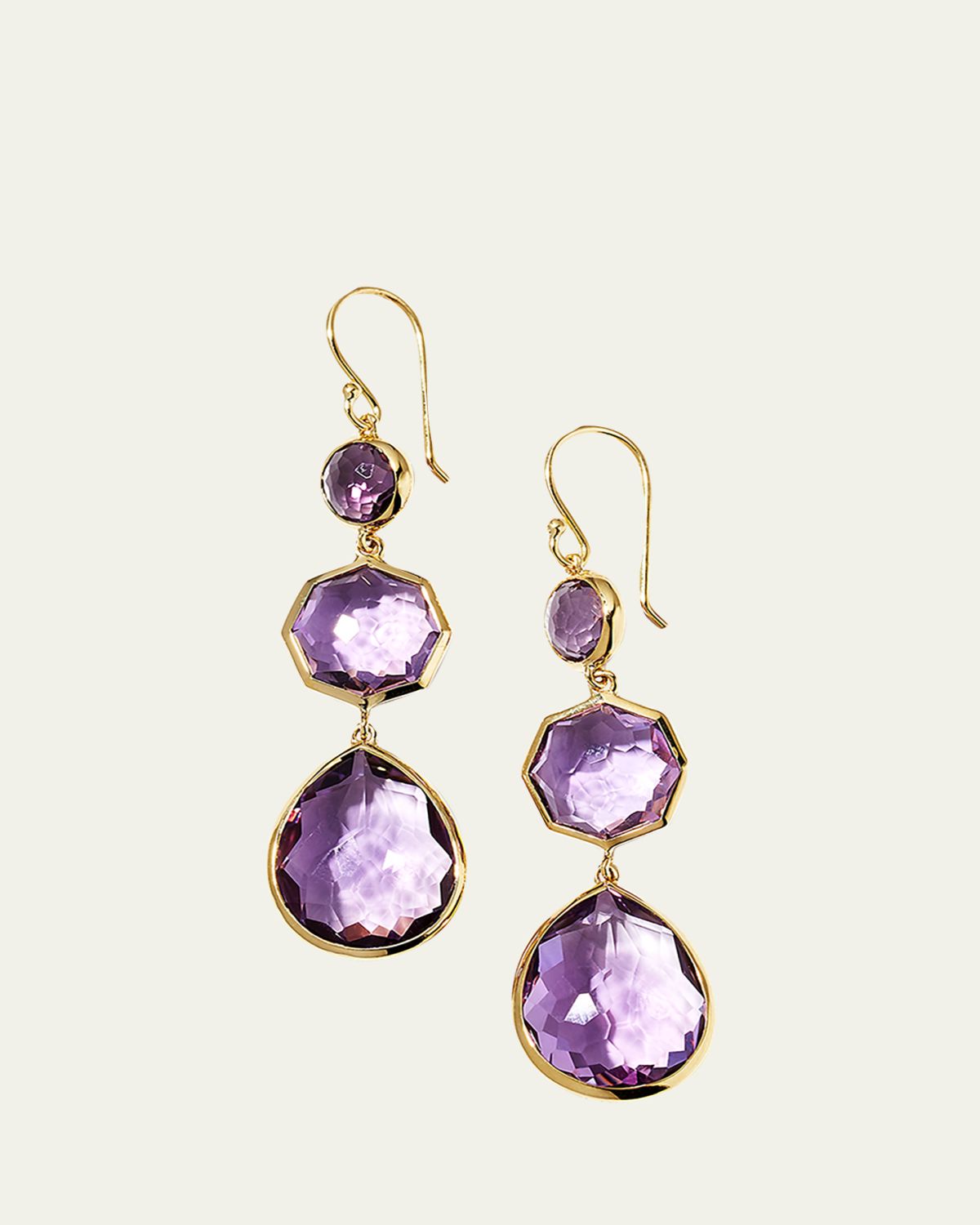 Ippolita Small Crazy 8's Earrings in 18K Gold | Thumbnail 5 Ippolita Small Crazy 8's Earrings in 18K Gold | Thumbnail 5