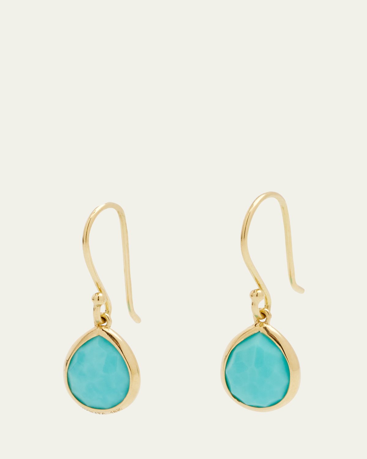 Ippolita Teeny Teardrop Earrings in 18K Gold