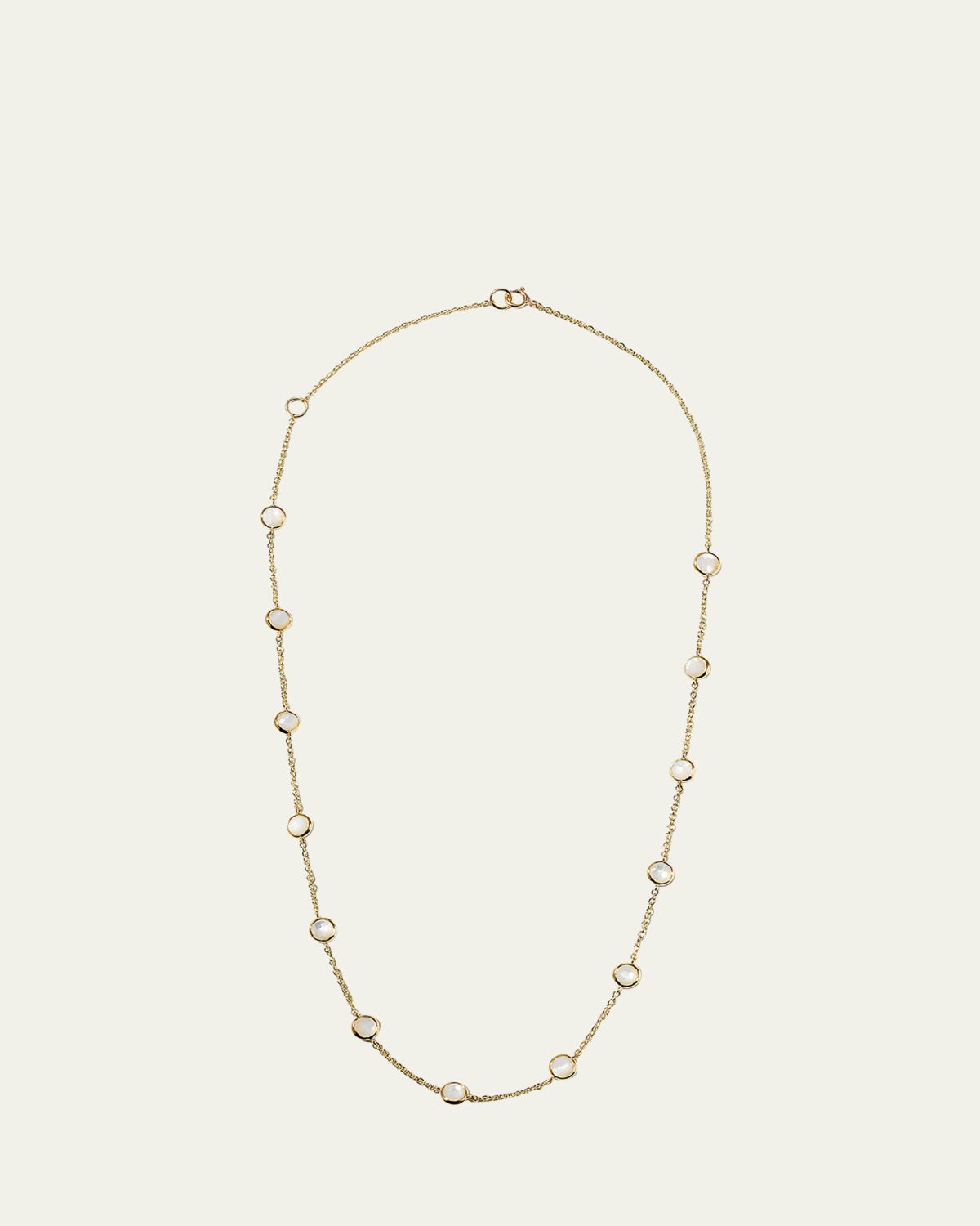 Ippolita 13-Stone Station Necklace in 18K Gold | Thumbnail 6 Ippolita 13-Stone Station Necklace in 18K Gold | Thumbnail 6