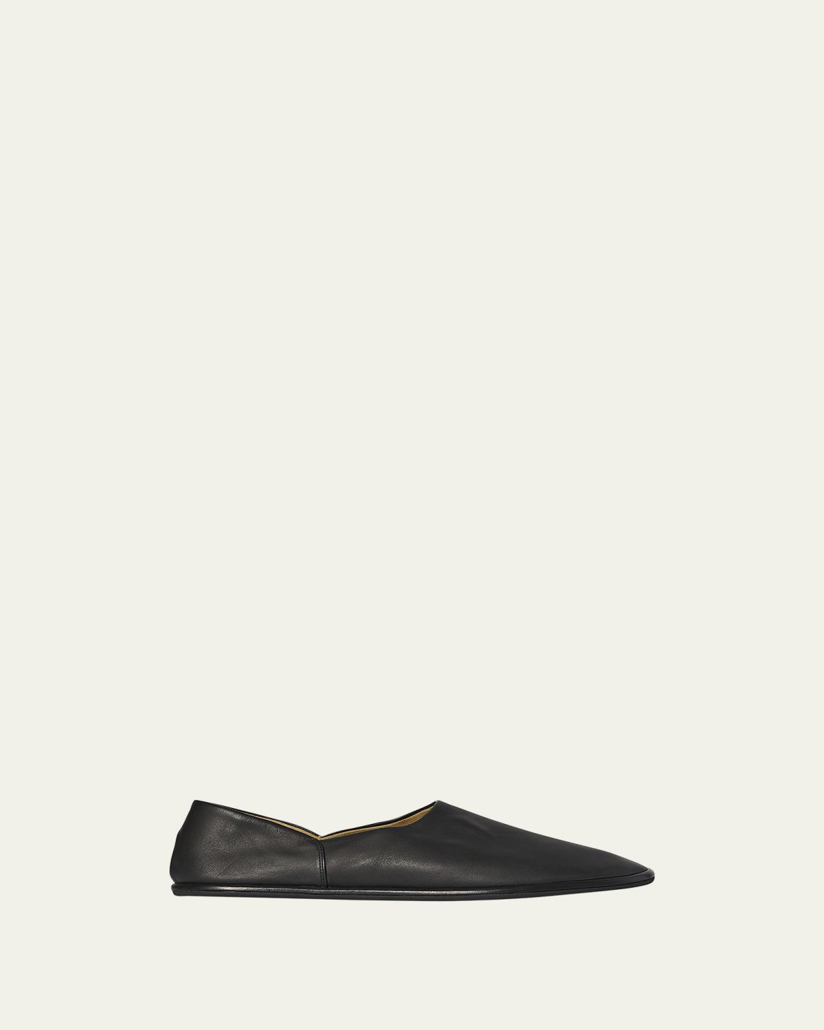THE ROW Men's Leather Slip-On Shoes
